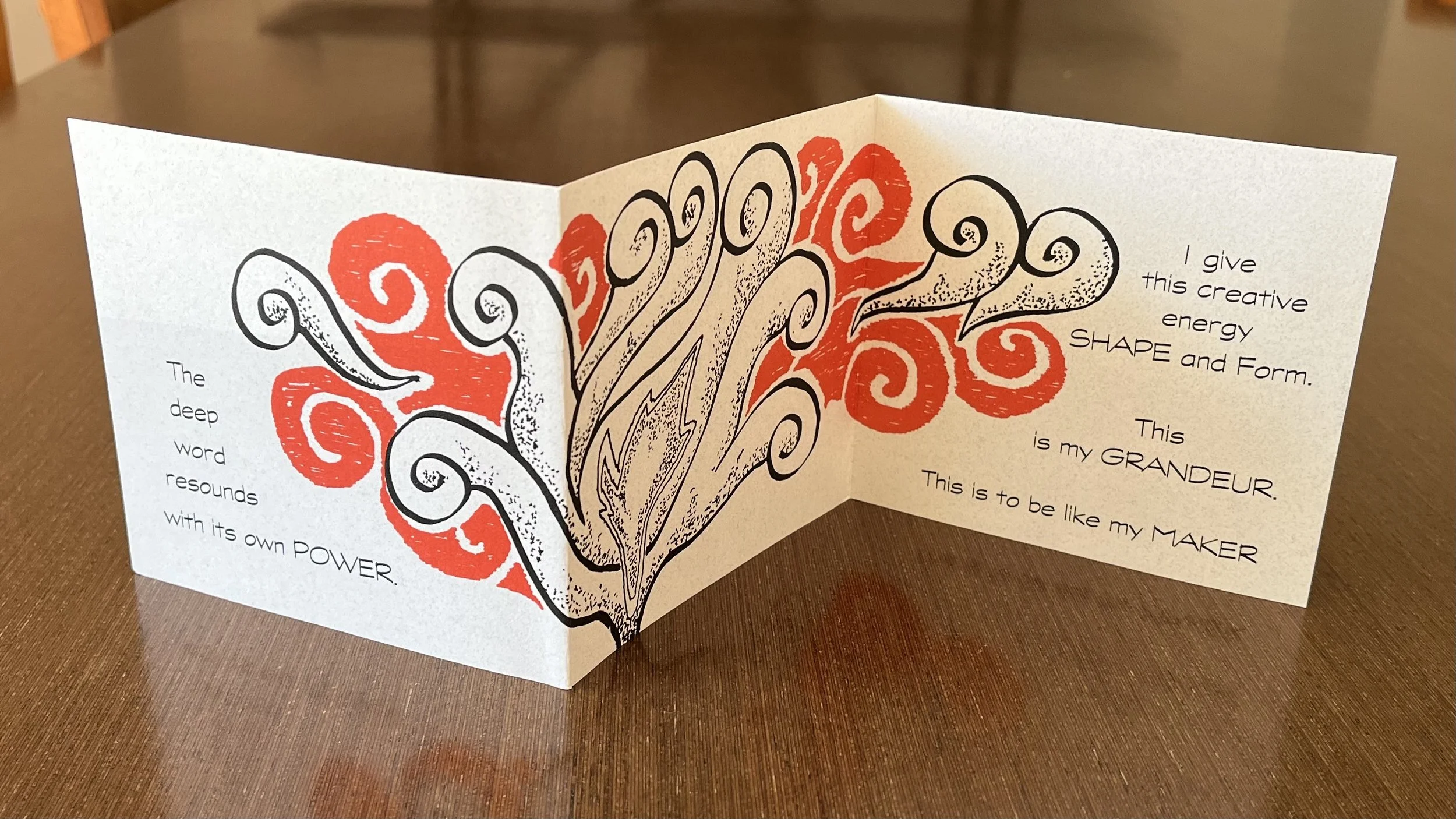 Invitation to Soul Enneagram Card -  EIGHT