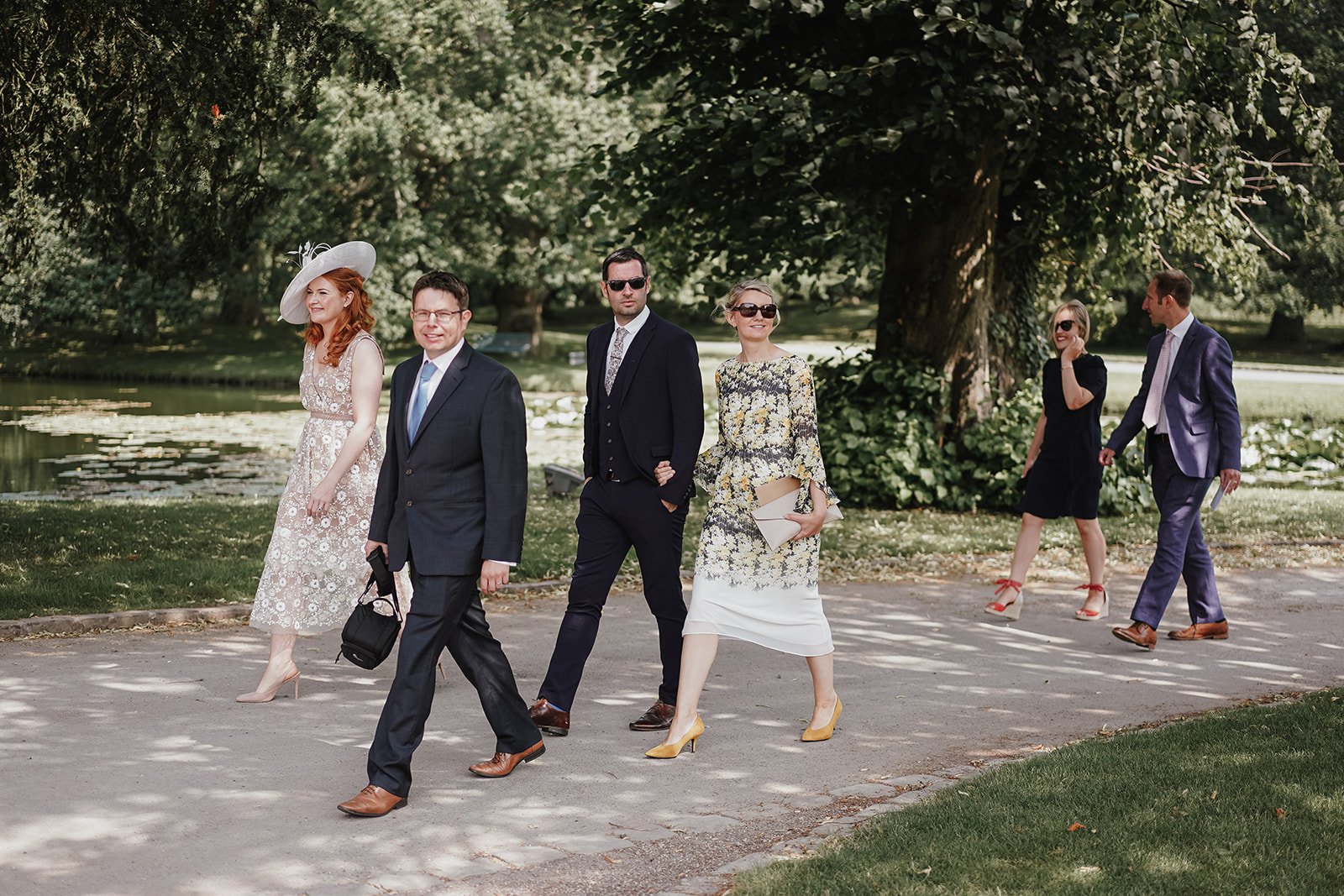 Relaxed wedding Photography at Dorfold Hall