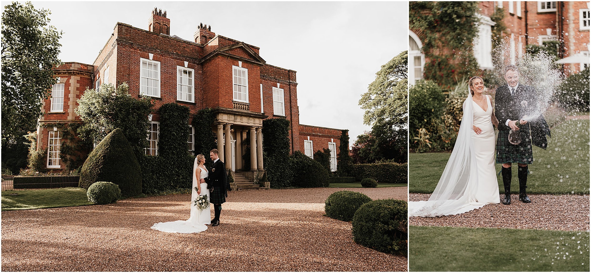 Wedding Photography at Iscoyd Park in Shropshire