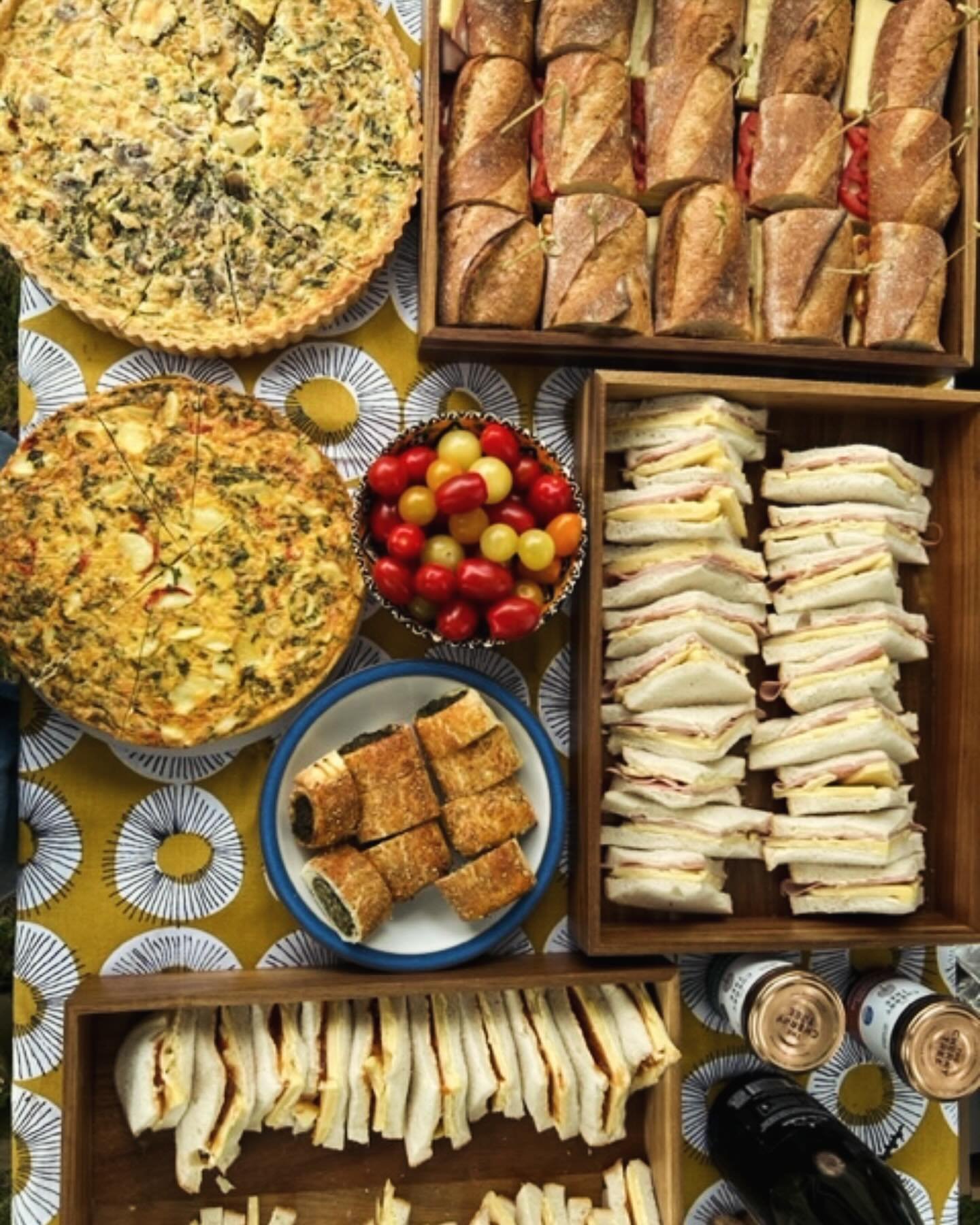 Summer has finally arrived! It was such a joy to be asked to cater our first ever garden party this weekend for Lizzie and family. We&rsquo;ve not been asked to do this before but with the help of some our favourite suppliers I think we pulled it off