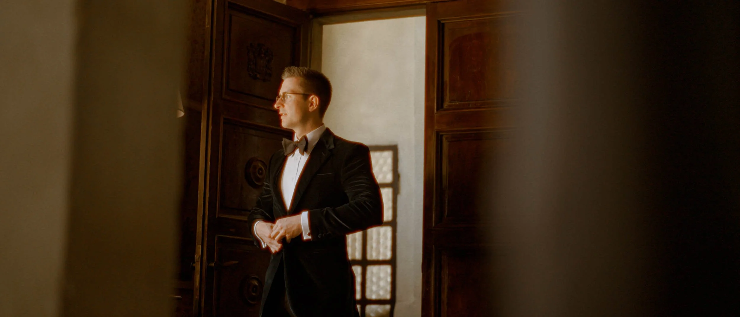Groom prep Castello Monaci
