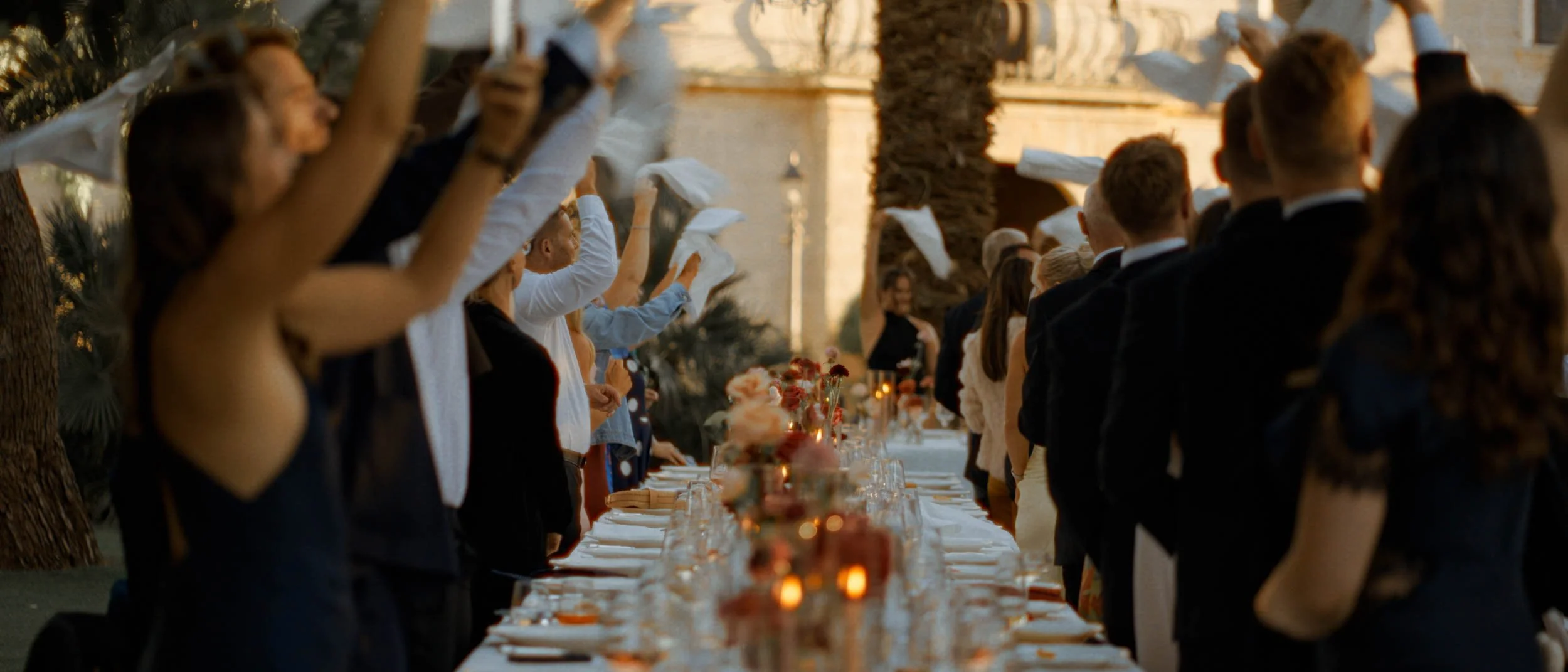 Wedding reception at Castello Monaci