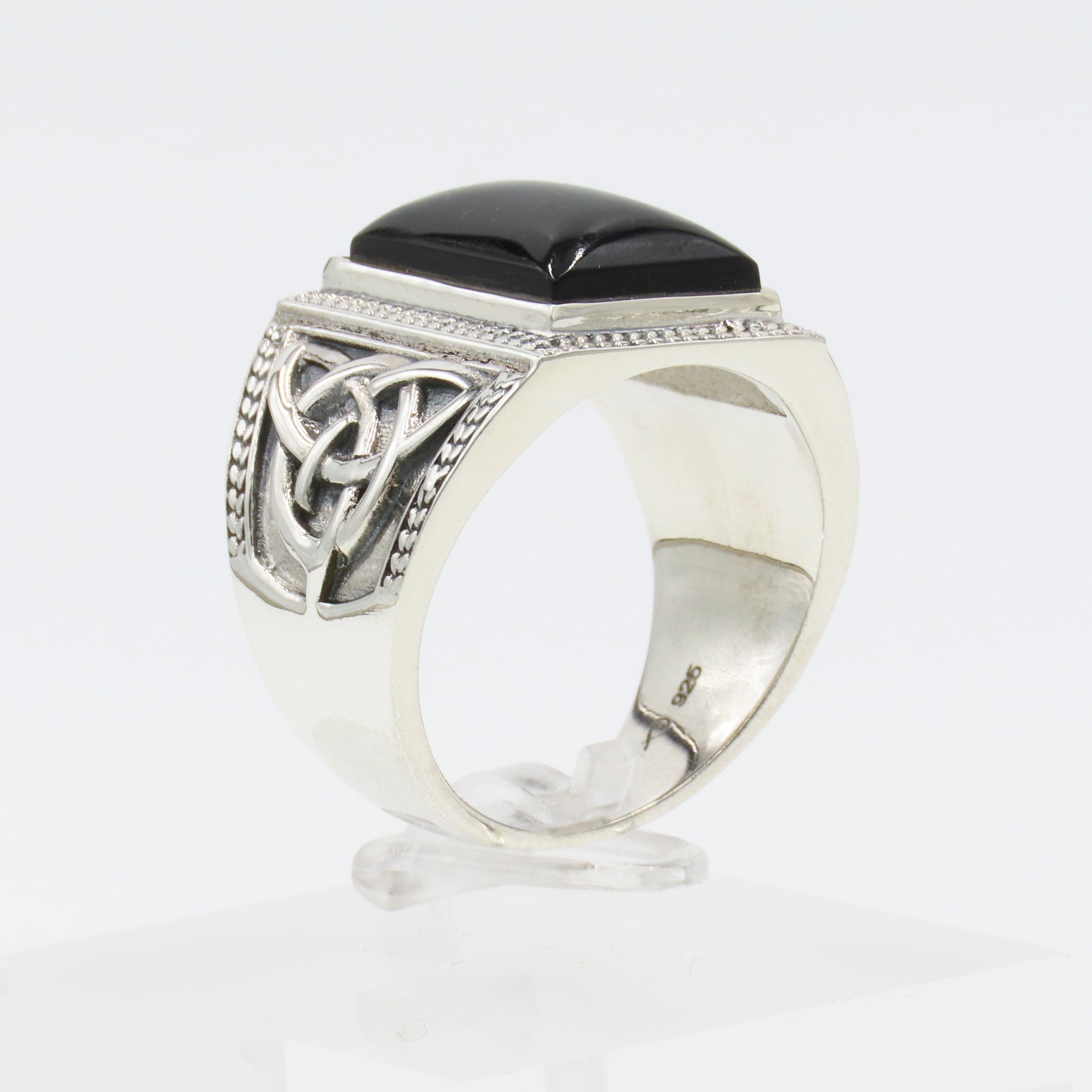 Gemstone Mens Ring