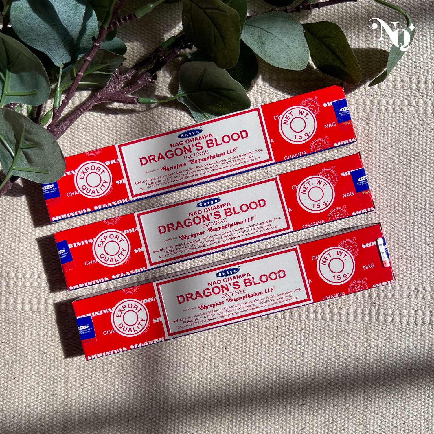 DRAGON'S BLOOD Satya Incense Sticks in scent in dragons blood.jpg