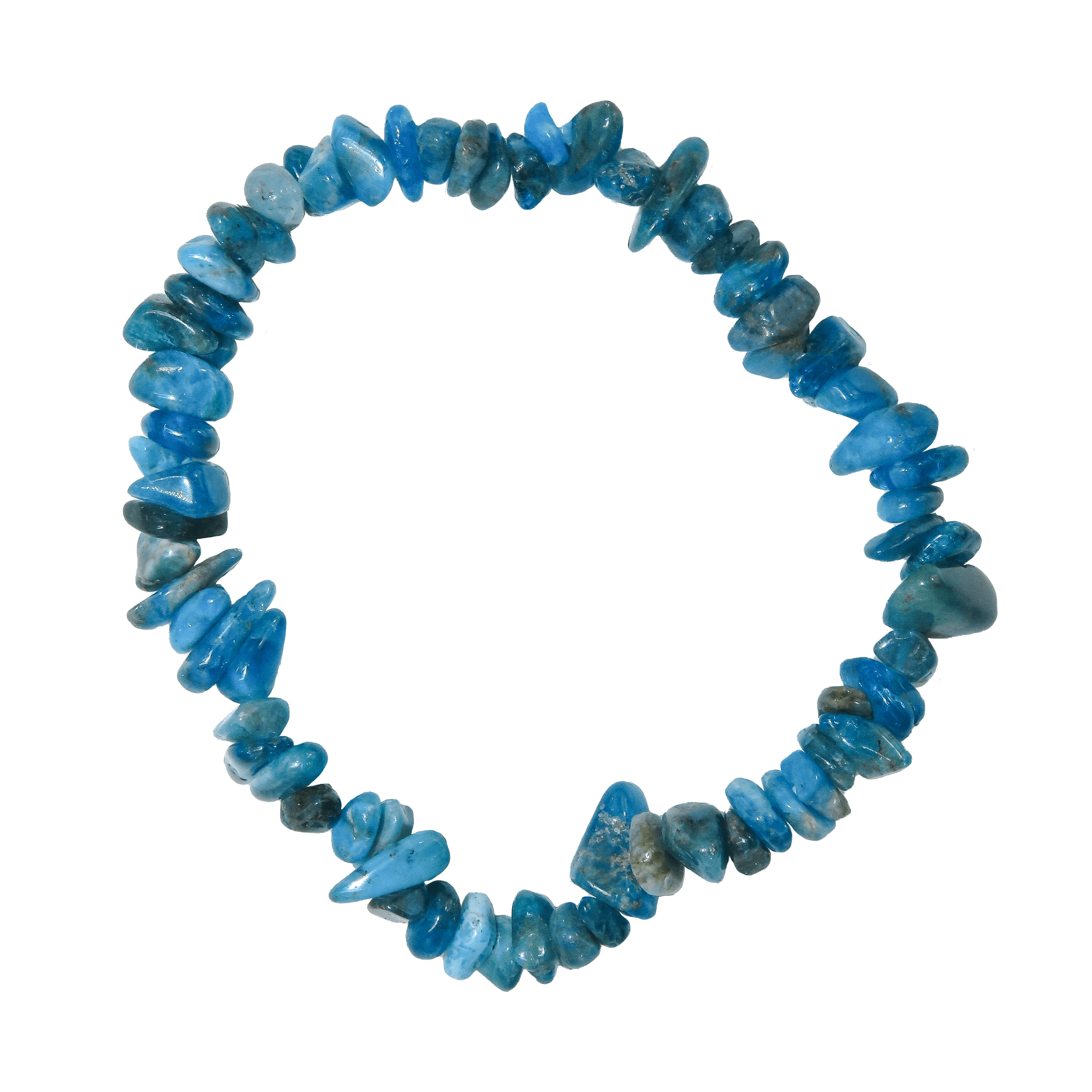 Blue Apatite Chip Bracelet