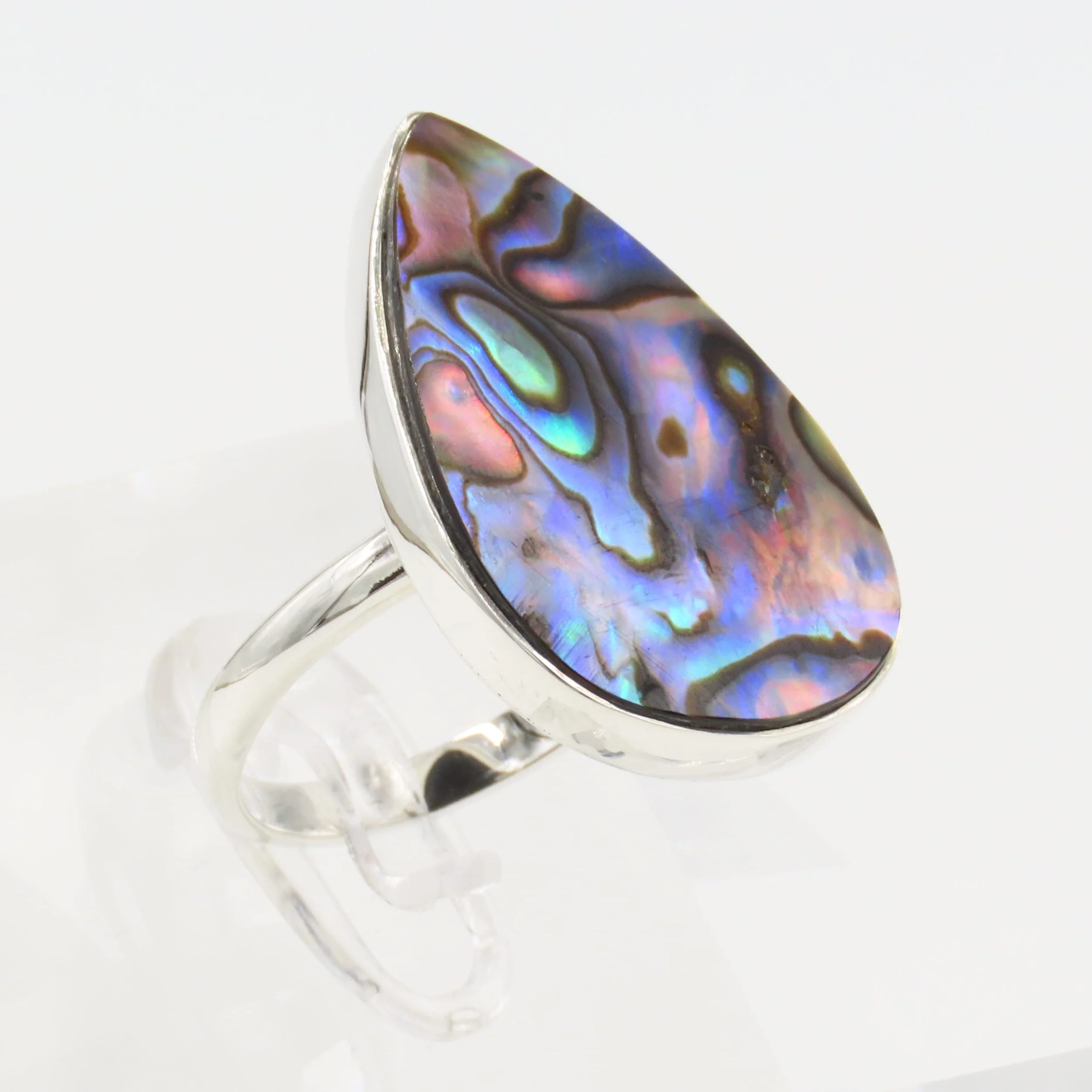 Abalone Shell 925 Sterling Silver Ring