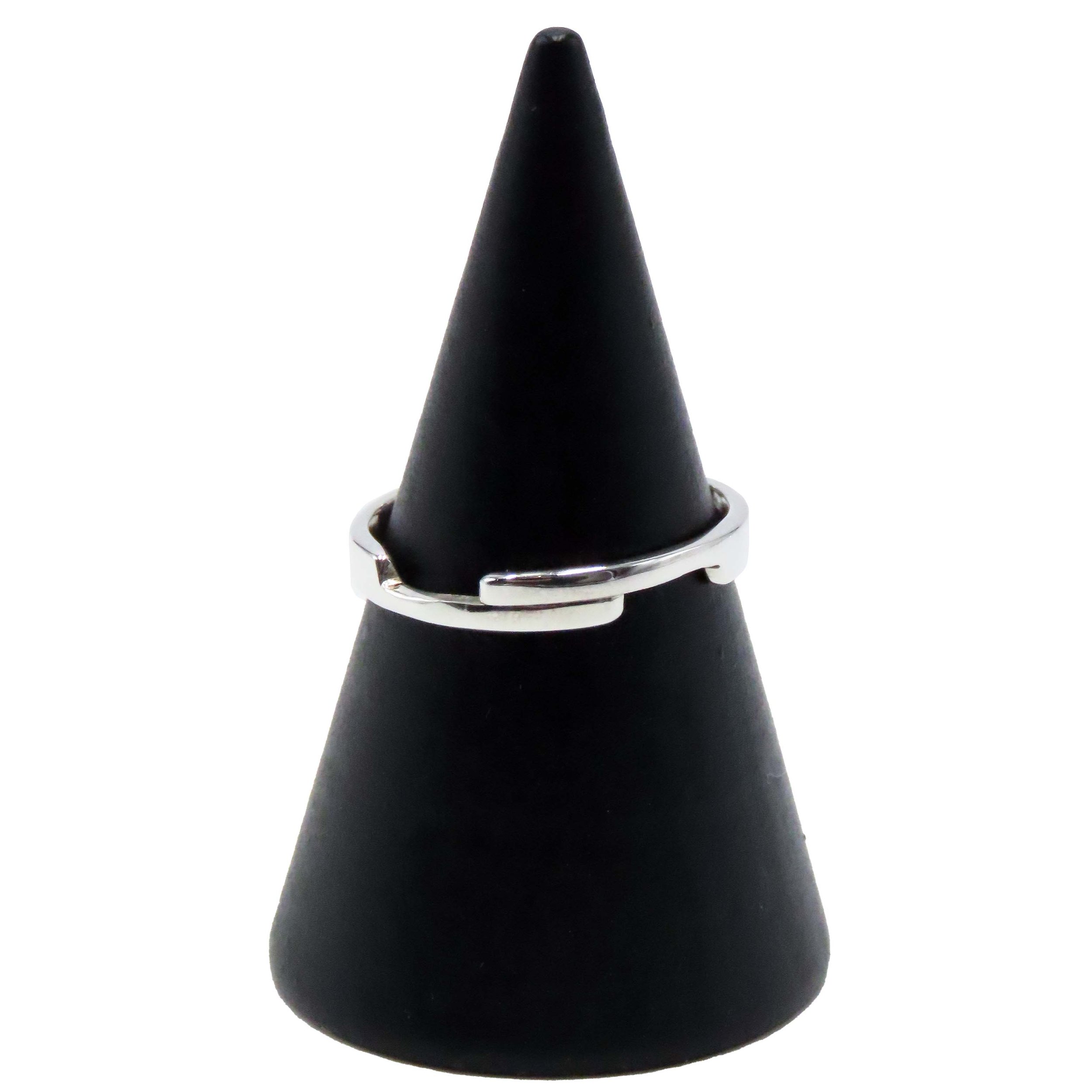 Pink Natrolite Crystal Gemstone 925 Sterling Silver Adjustable Ring