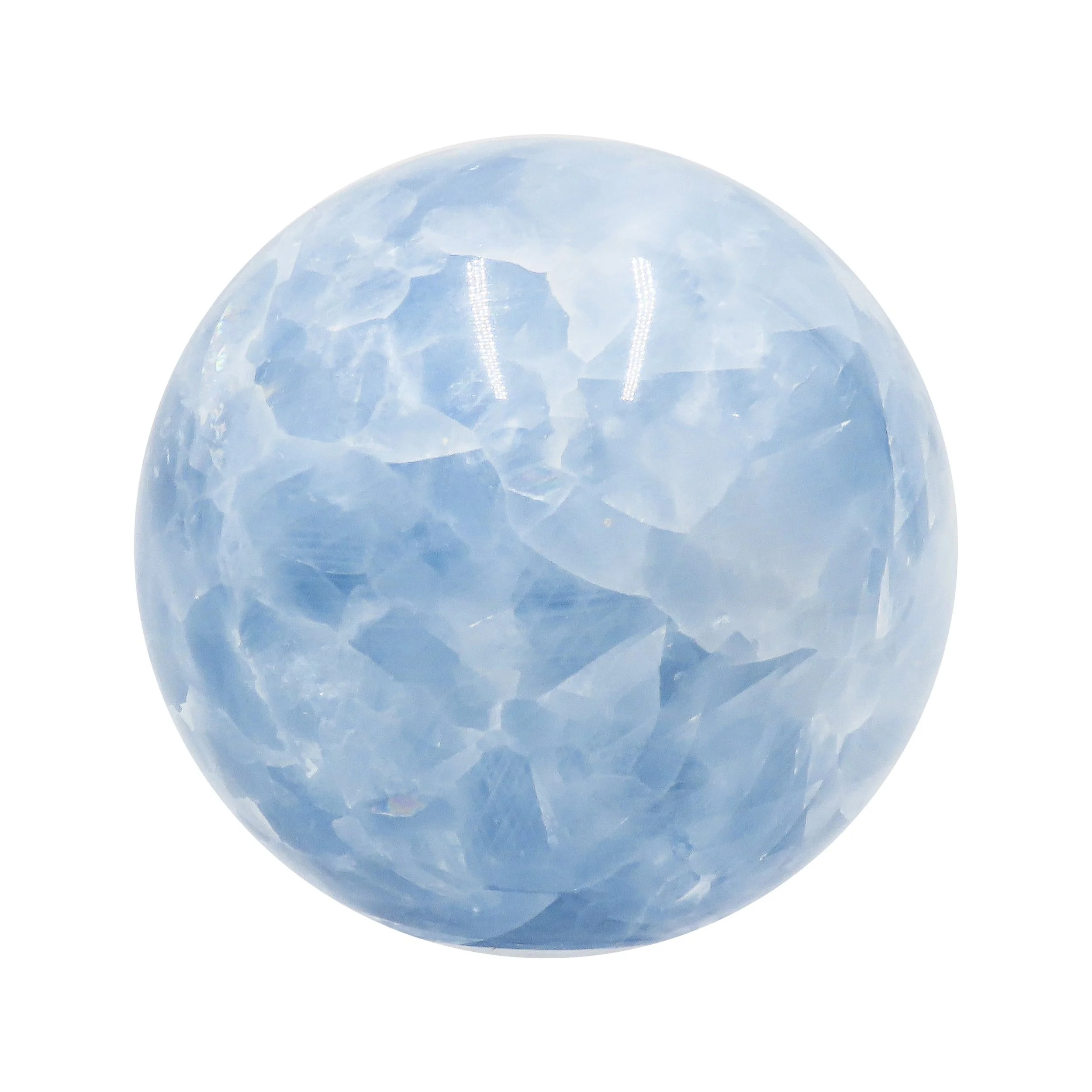 Blue Calcite Sphere