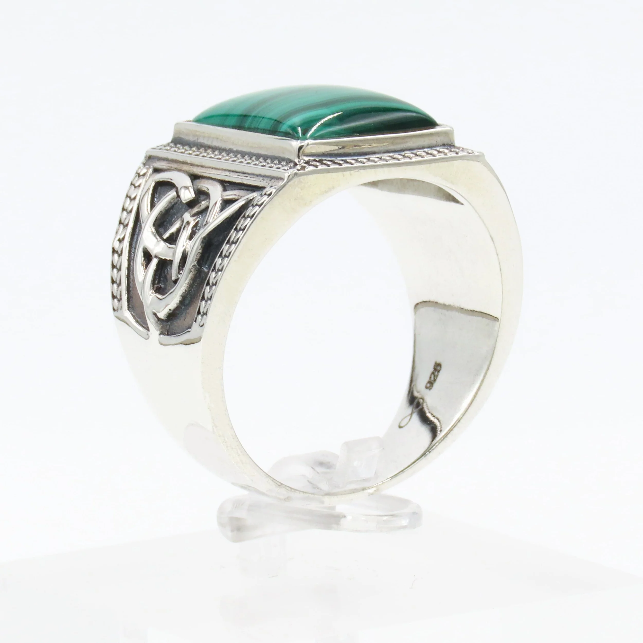 Malachite Chunky Ring