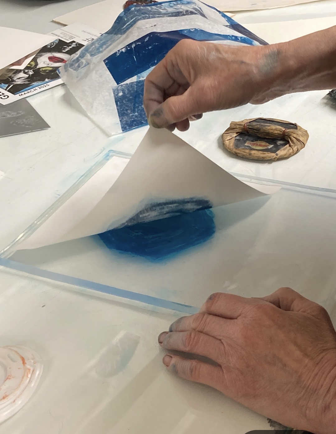 Gelli plate printing