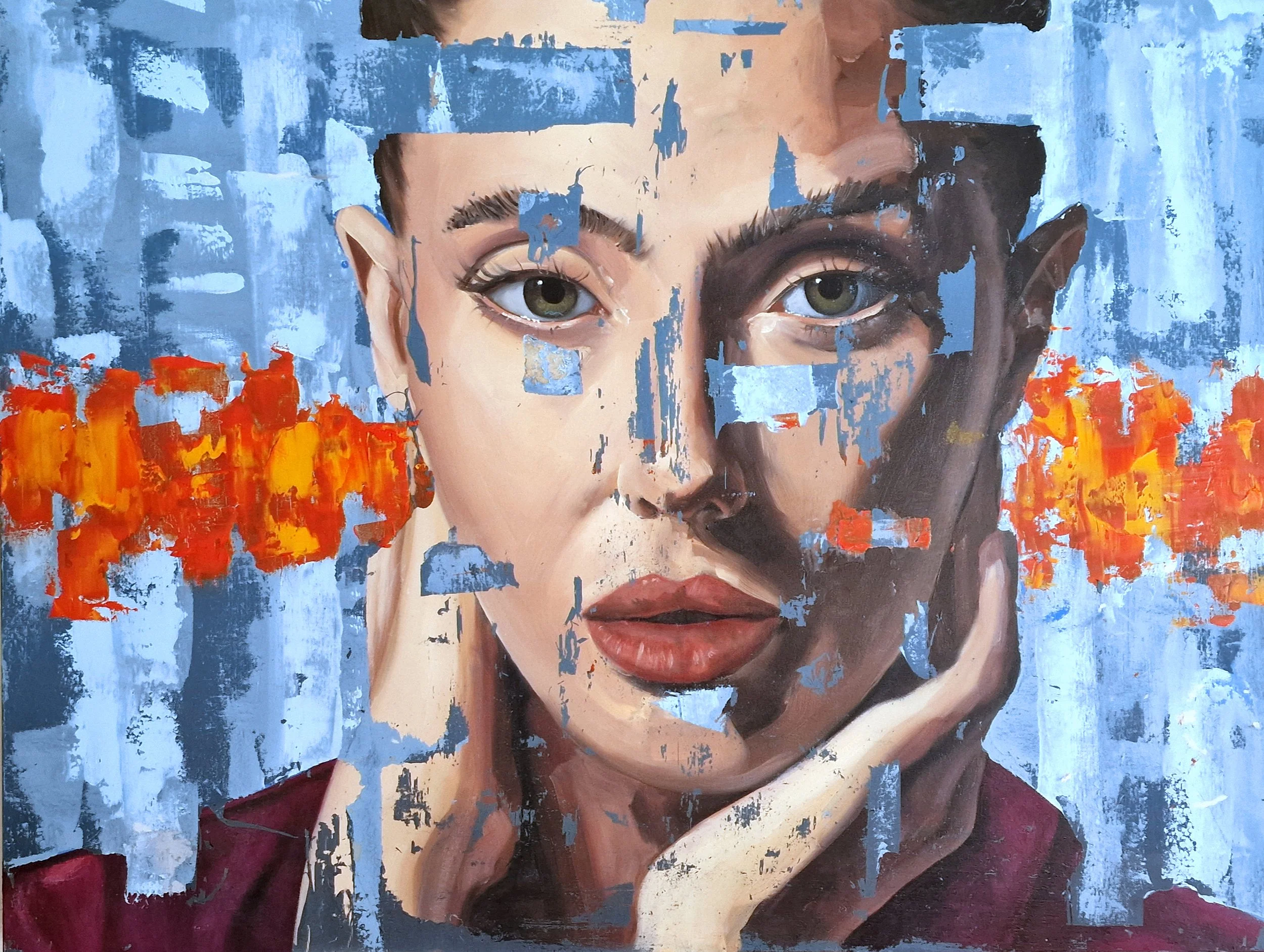 Serenity, 2024, Oil on Canvas, 80 x 60cm