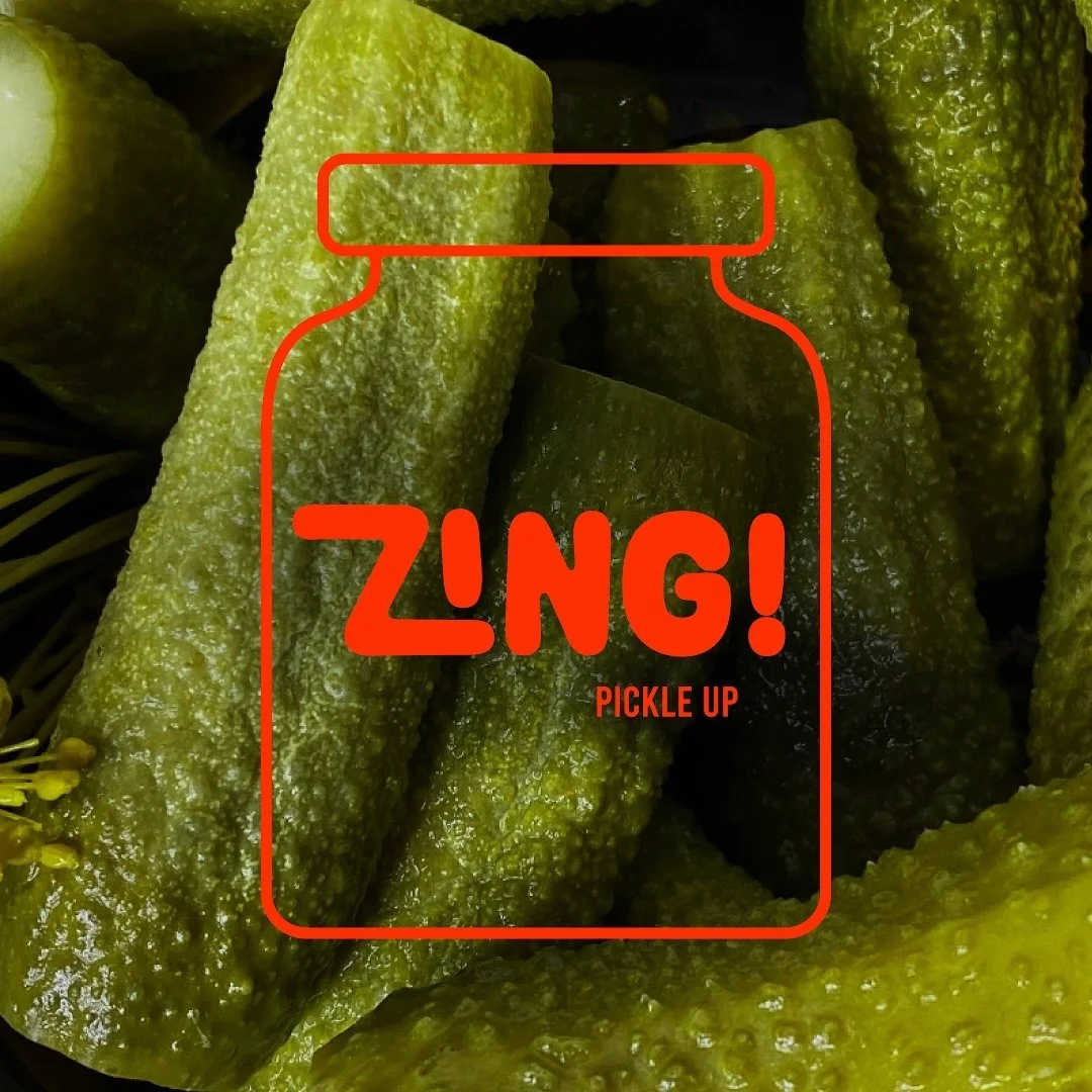 An old sketch done for ZING - the pickle brand you want to be munching on.

Brief by - @designerbriefs