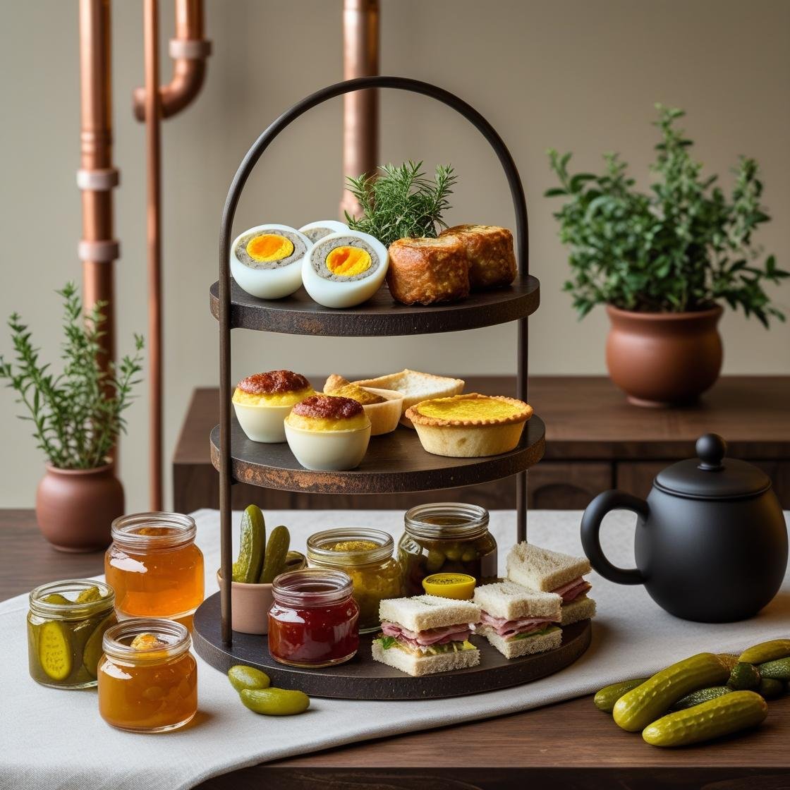 Treat Dad to a Savoury Afternoon Tea this Father's Day 🍽️

Celebrate the one who taught you all the bad jokes and good advice with an afternoon of proper indulgence.

Our Savoury Afternoon Tea includes hearty savoury bites, sweet treats, and a few m
