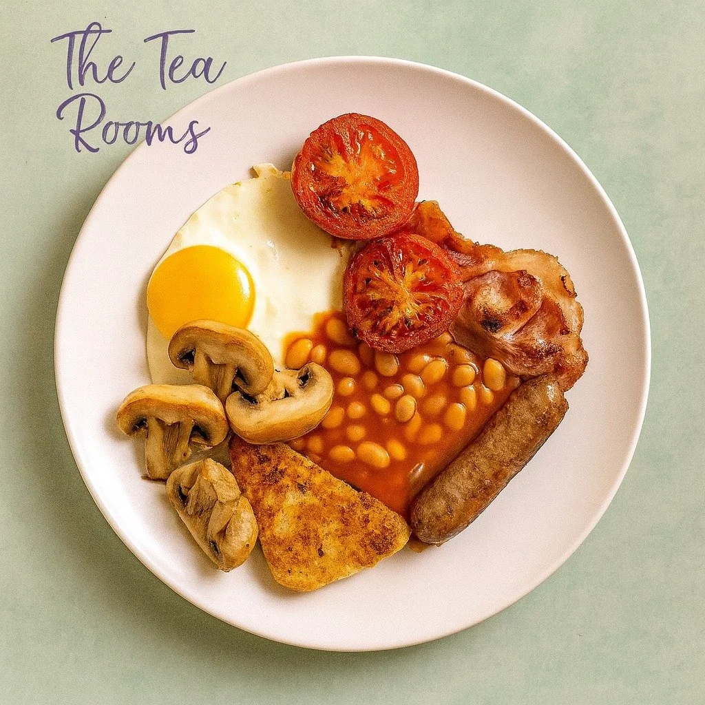 ☕ Monday mornings made better&hellip;
There&rsquo;s nothing quite like starting the week with a proper breakfast at The Tea Rooms.
Crispy bacon, golden hash browns, perfectly fried egg, and a hot cuppa on the side &mdash; the kind of comfort only a f