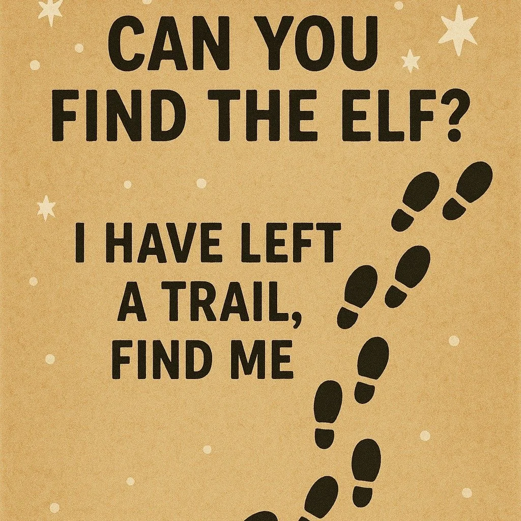 🚨 ELF UPDATE! 🚨

Our elf is definitely still nearby&hellip;
We found footprints this morning &mdash; dusted in flour, trailing jam, and leading somewhere VERY tempting. 👣🍓

🧩 TODAY&rsquo;S PUZZLE:
I&rsquo;m sweet but not a cake,
I&rsquo;m small 