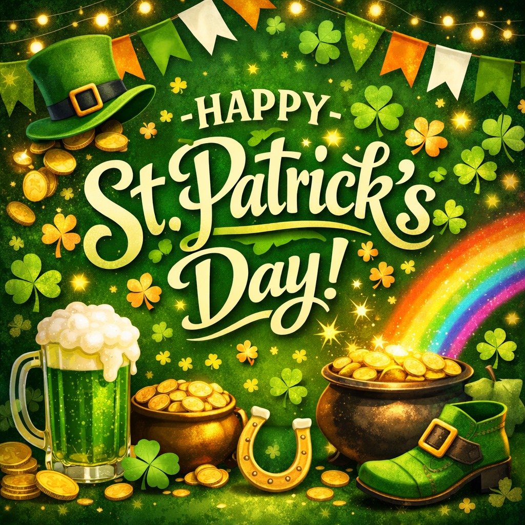 🍀 Happy St. Patrick&rsquo;s Day! 🍀

Wishing you a day filled with a little luck, a lot of smiles, and maybe something sweet too 💚

Whether you&rsquo;re celebrating big or just enjoying the little moments&hellip; we hope it&rsquo;s a good one ✨

#S