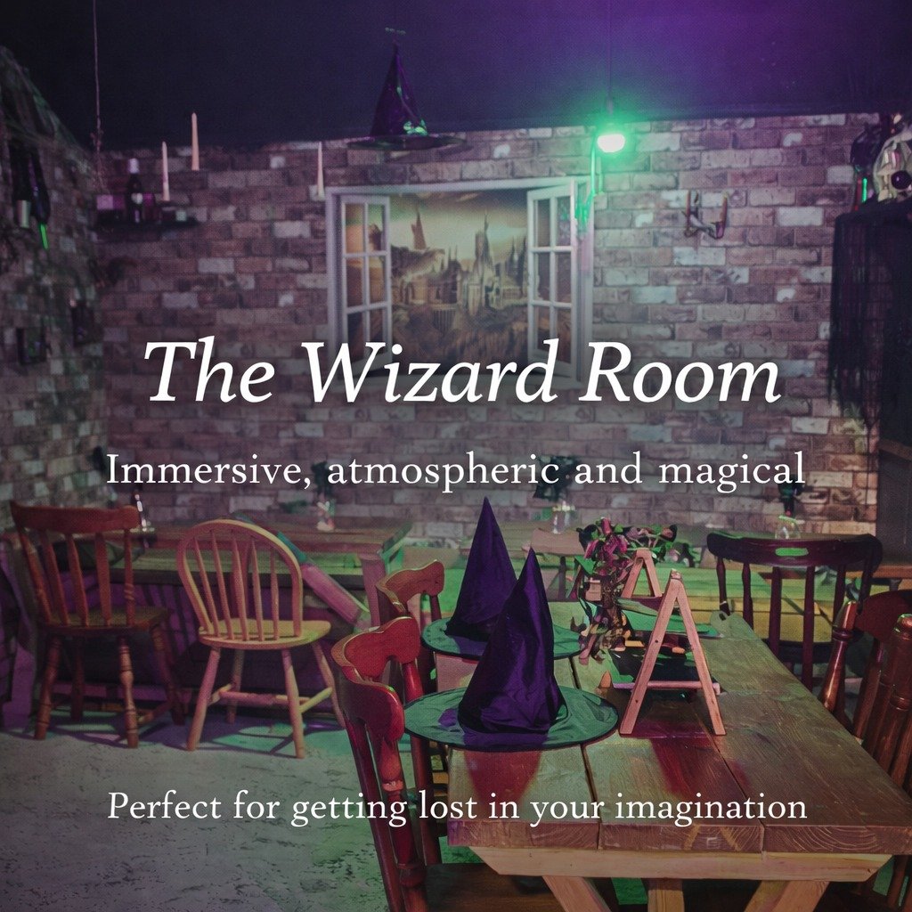 Wizard Afternoon Tea

Step into our Wizard Room and enjoy a spellbinding afternoon tea experience designed for both adults and children.

You&rsquo;ll be served a beautifully presented selection of finger sandwiches, sweet treats, freshly baked scone