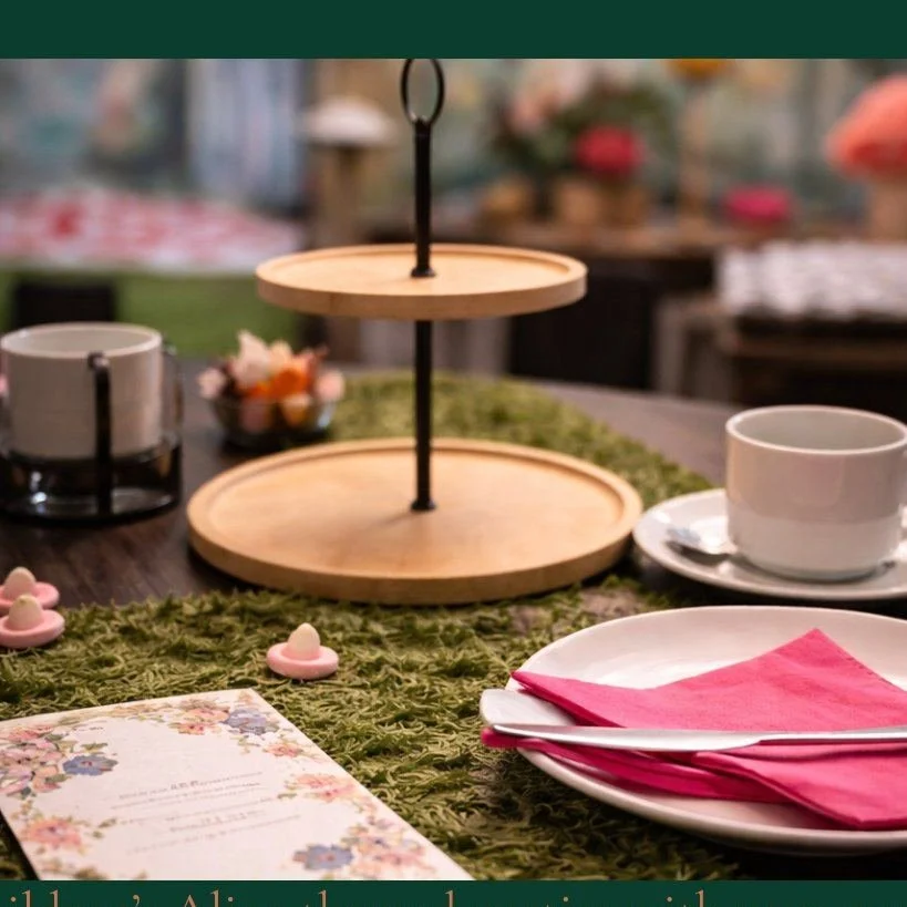 Step through the looking glass&hellip;

Our Monthly Alice in Wonderland Afternoon Tea returns on
12th April 2026  12:00&ndash;14:00

An immersive afternoon of themed curious treats, delicate savouries and sweet delights, served in our enchanting Alic