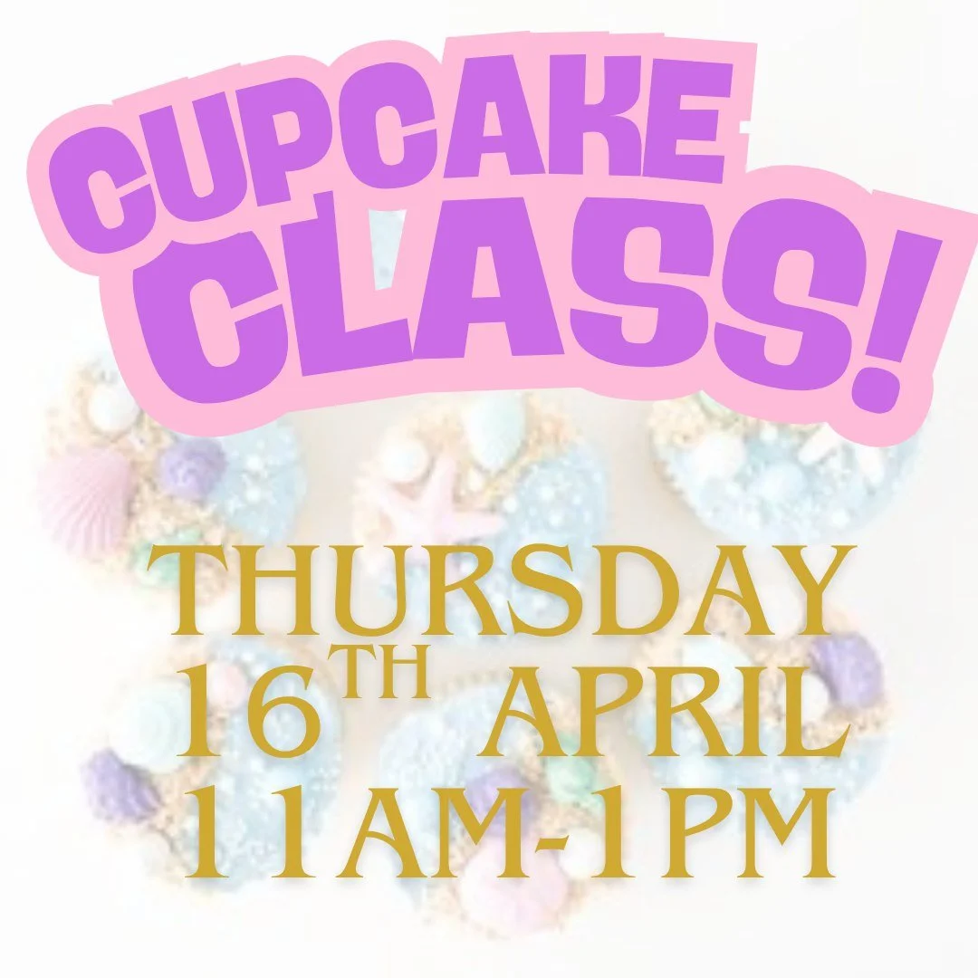 EASTER CUPCAKE CLASS

THURSDAY 16th APRIL @ 11am

BOOKING CLOSES TONIGHT

Want to decorate 6 cupcakes and take them home and enjoy them with a drink, click on the link and book yourself onto Thursday's class :-)

https://bookwhen.com/thetearooms/e/ev