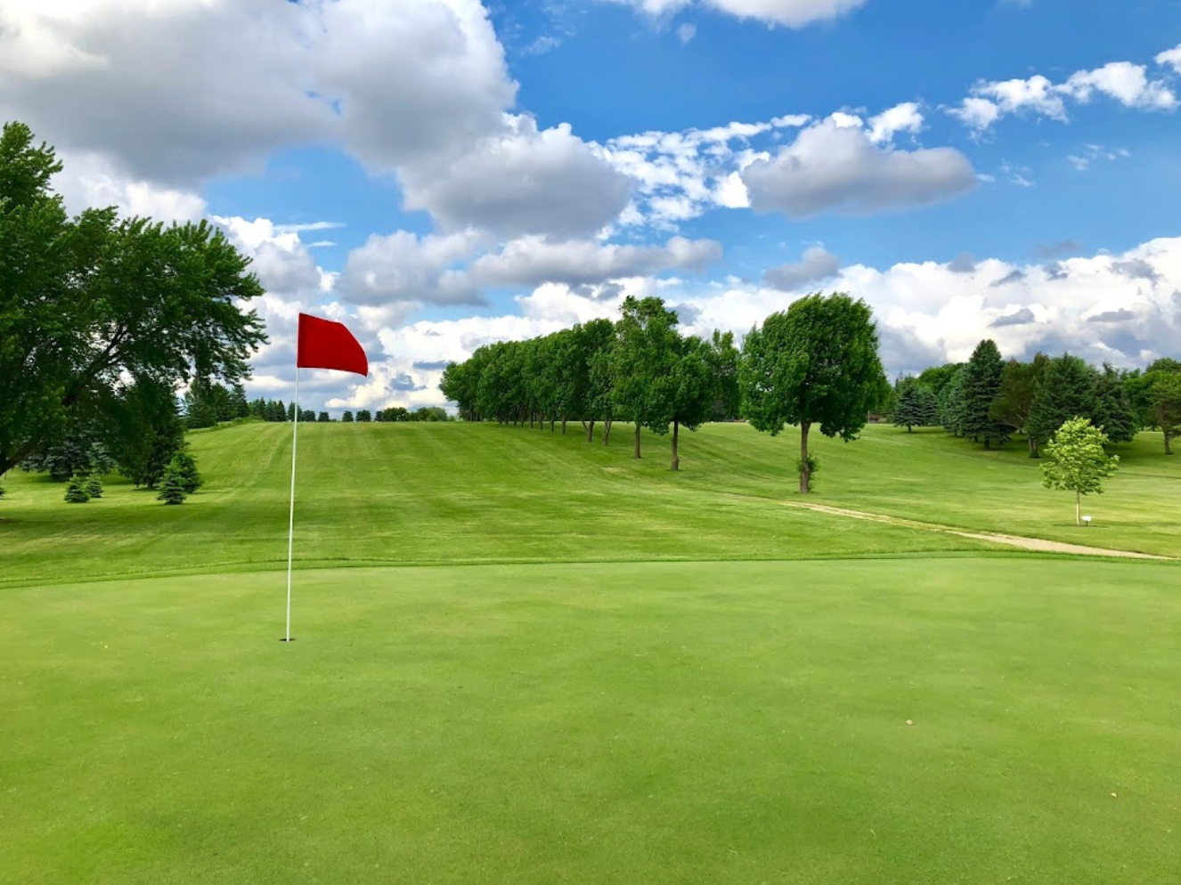 Green Golf Course Albert Lea Minnesota