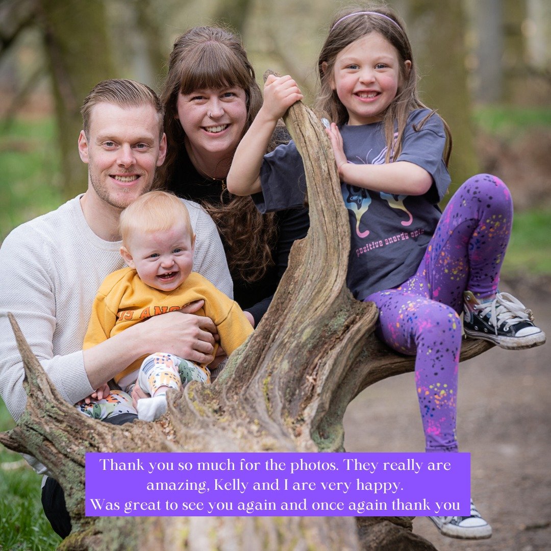 Another happy customer, always lovely to meet previous clients with their families 

If you are looking for a family photos, check out my website https://www.angusforbesphotography.com/family-portraits