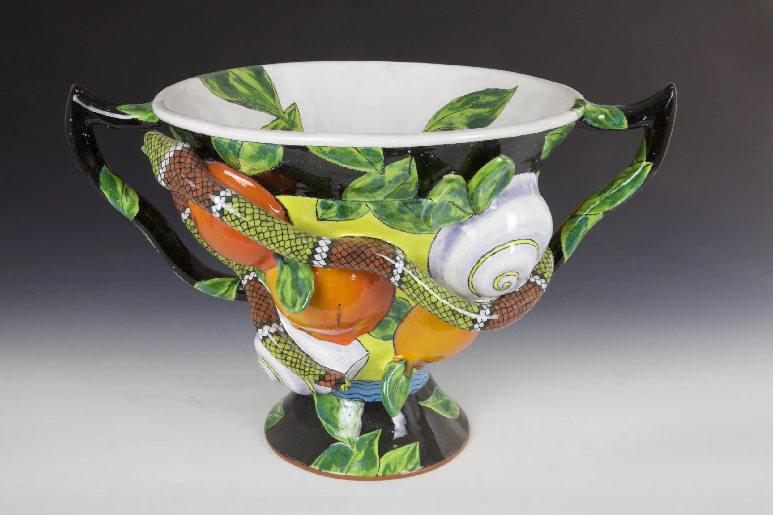  Imagined Desert  
Farraday Newsome, Arizona, 2019, Glazed terracotta, electric kiln fired, 11.1/2 in x 18.1/4 in x 12.1/2 in, 
NFS