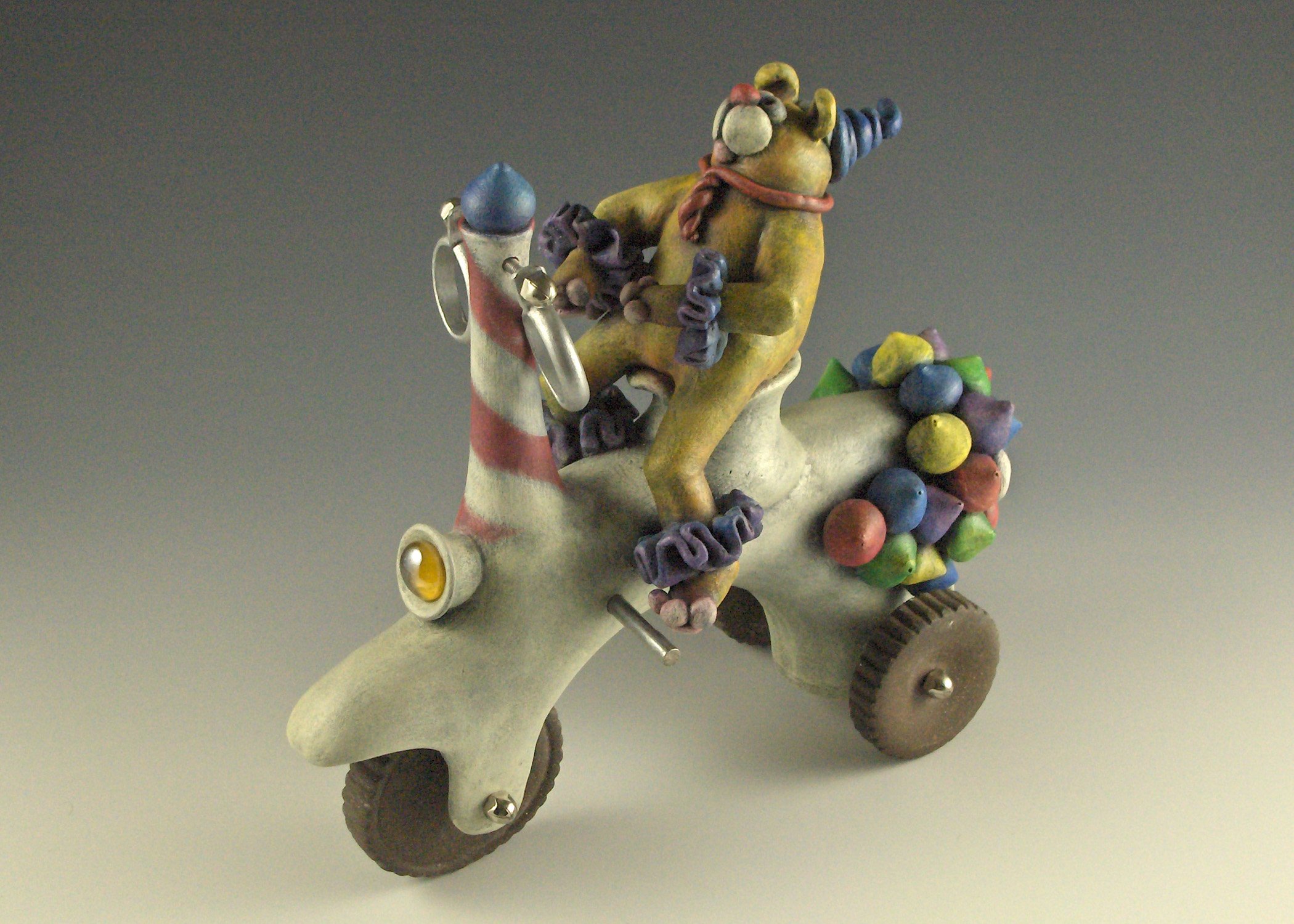 Clown Dog by Pam Eisenmann