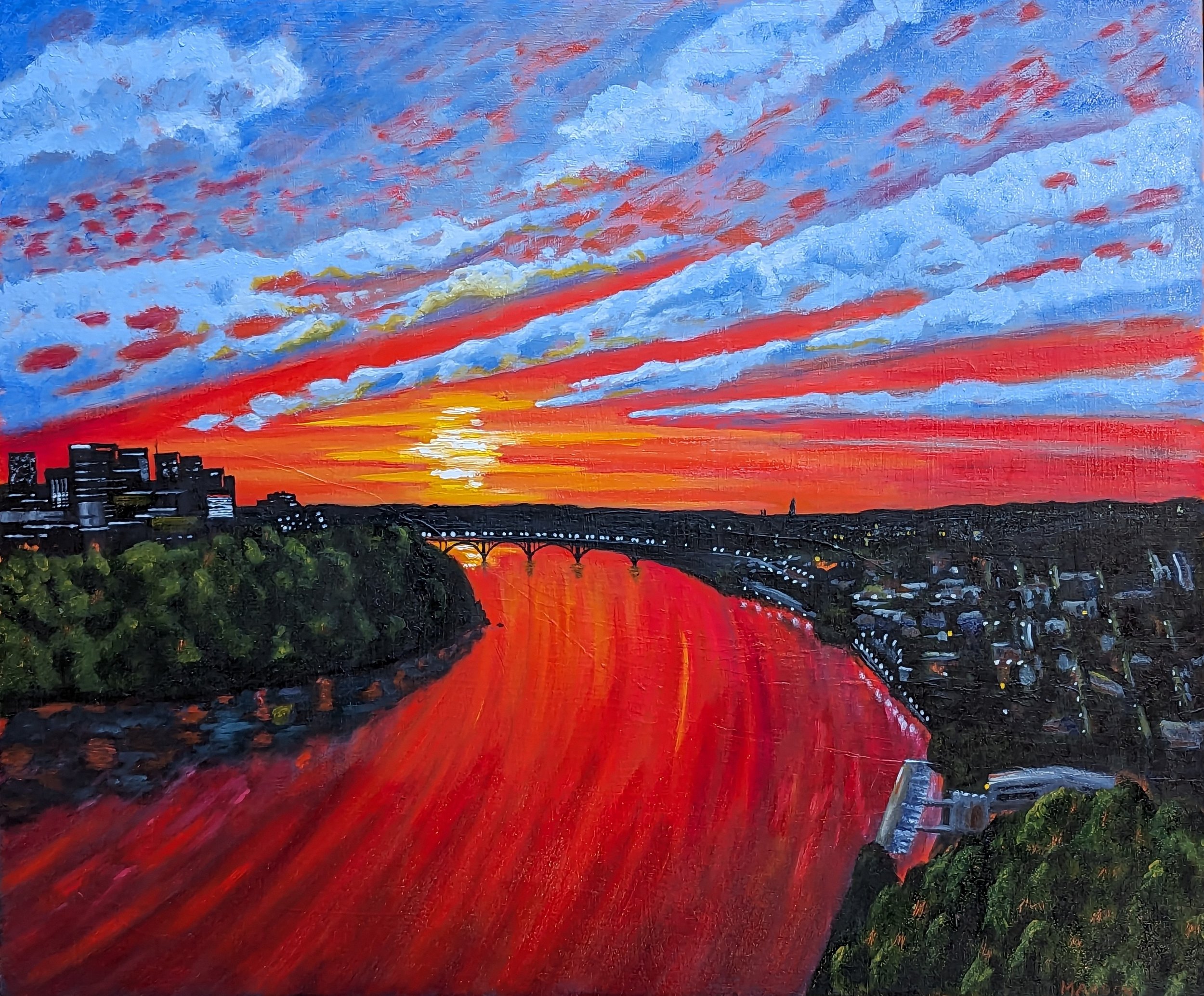 Potomac Sunset, Georgetowns, 2023