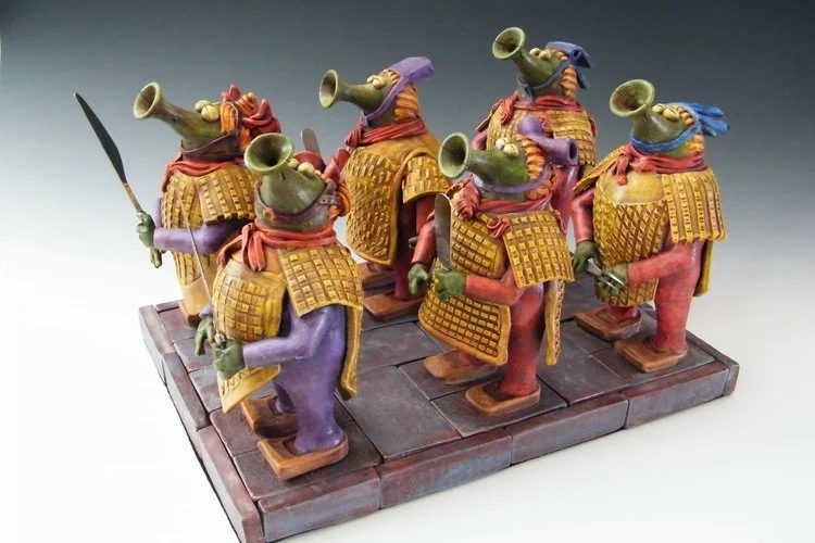 W-8: “The Fun Room: Creatures and Fantasies” by Pamela Eisenmann. May 4 - August 6, 2025