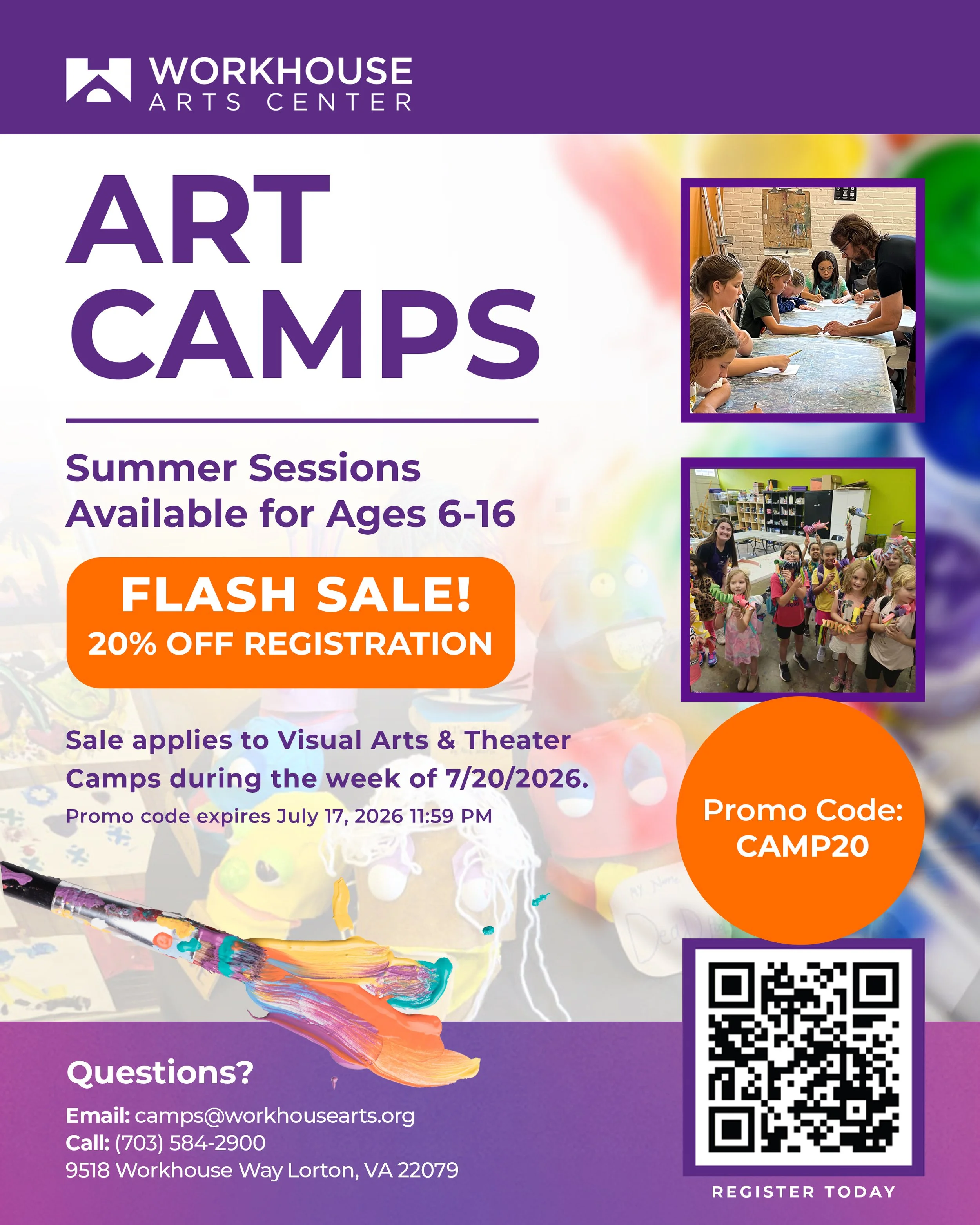 Workhouse Art Camps 2026 20%OFF.jpg
