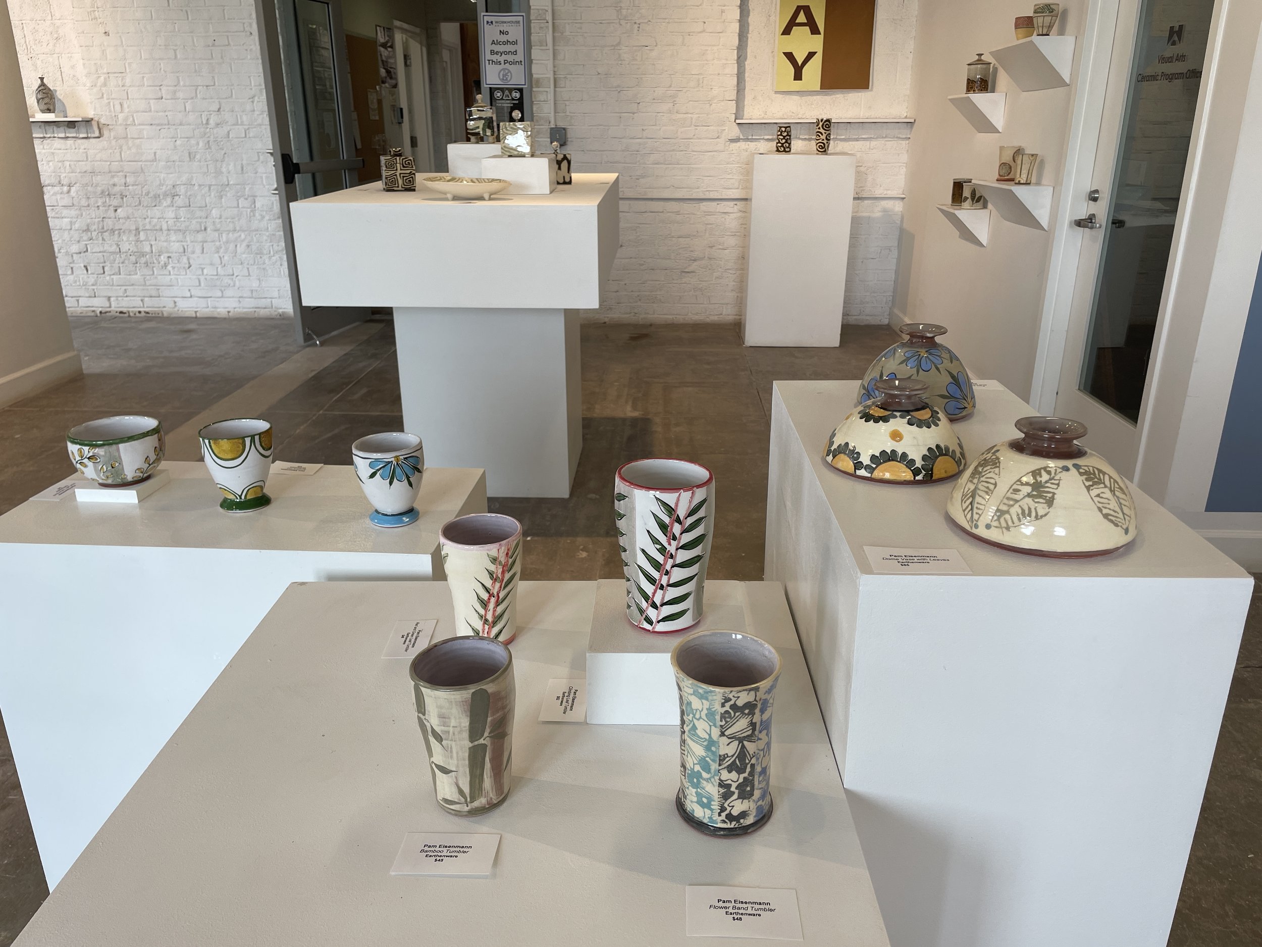 Artists Building 8 ceramic gallery