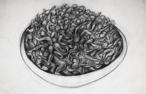 Deep Slide, 2021
Charcoal on paper
26 in x 40 in
$1,400