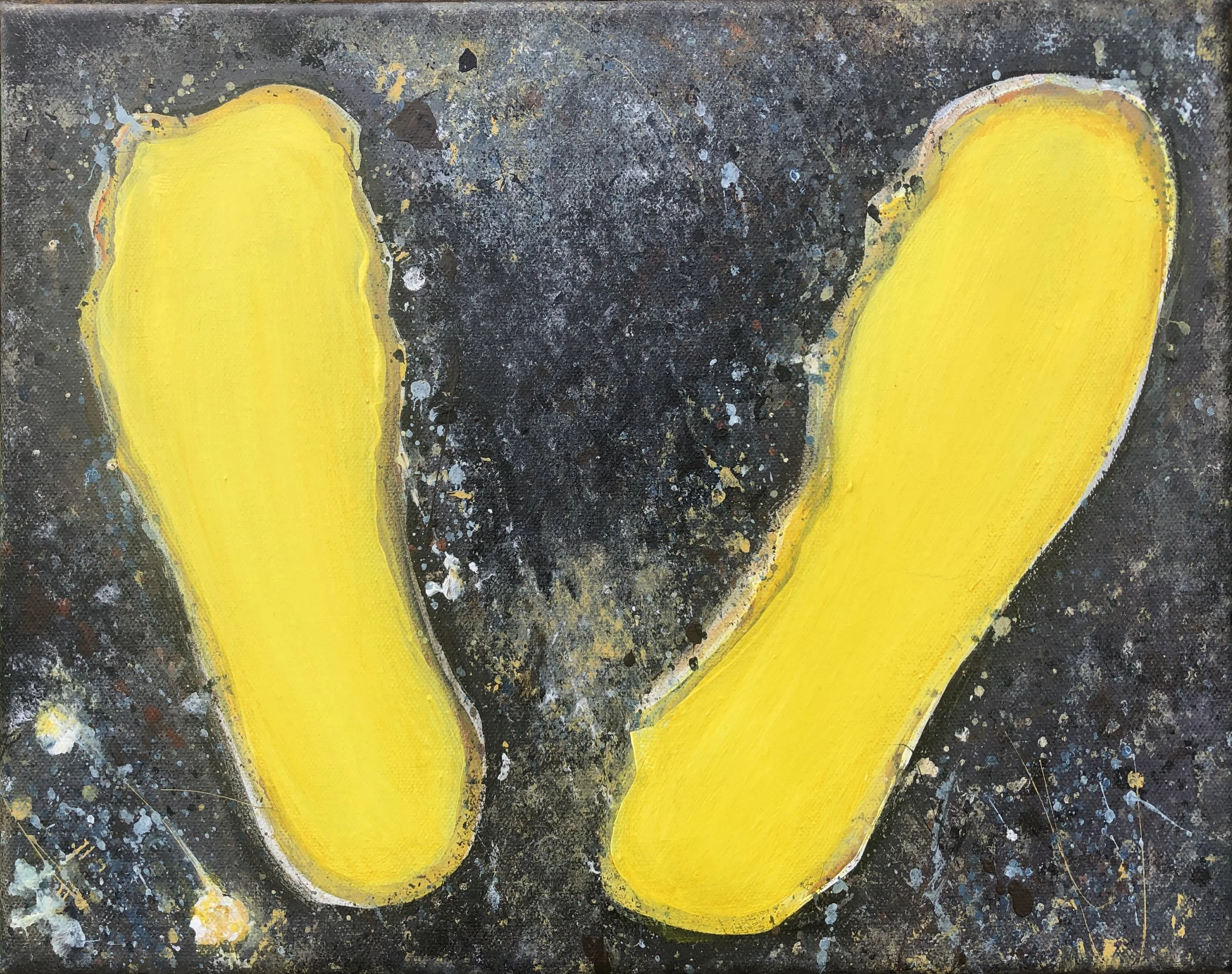  Standfast, 2022  
Acrylic on Canvas 
 14 in x 11 in  
$150 