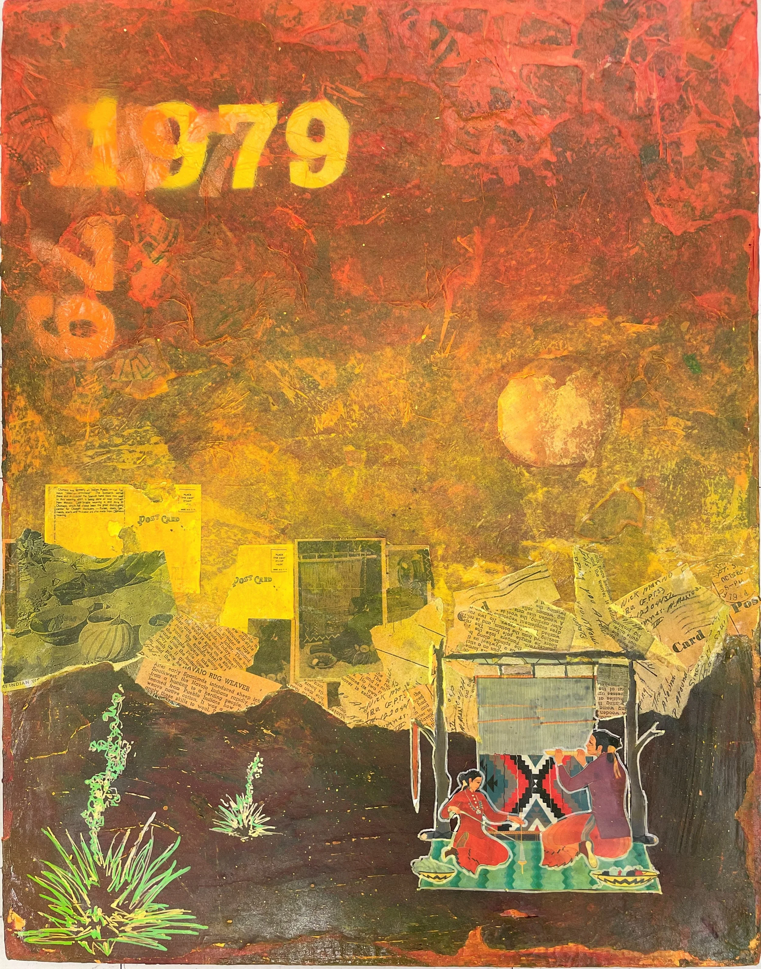  The Weavers  
Adam Sanchez, West Potomac HS
Mixed media
NFS