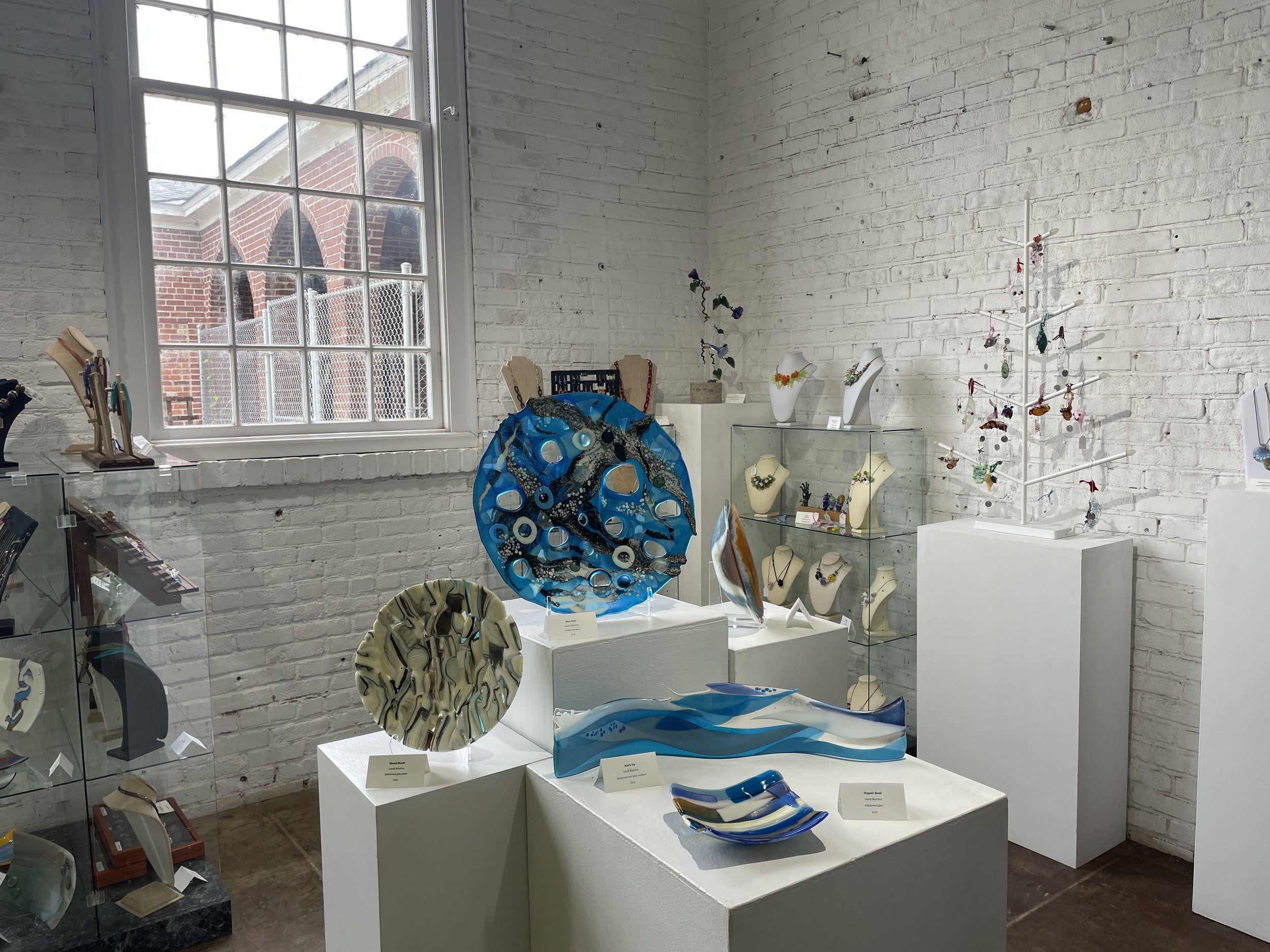 Artist Building 7 Glass studio gallery