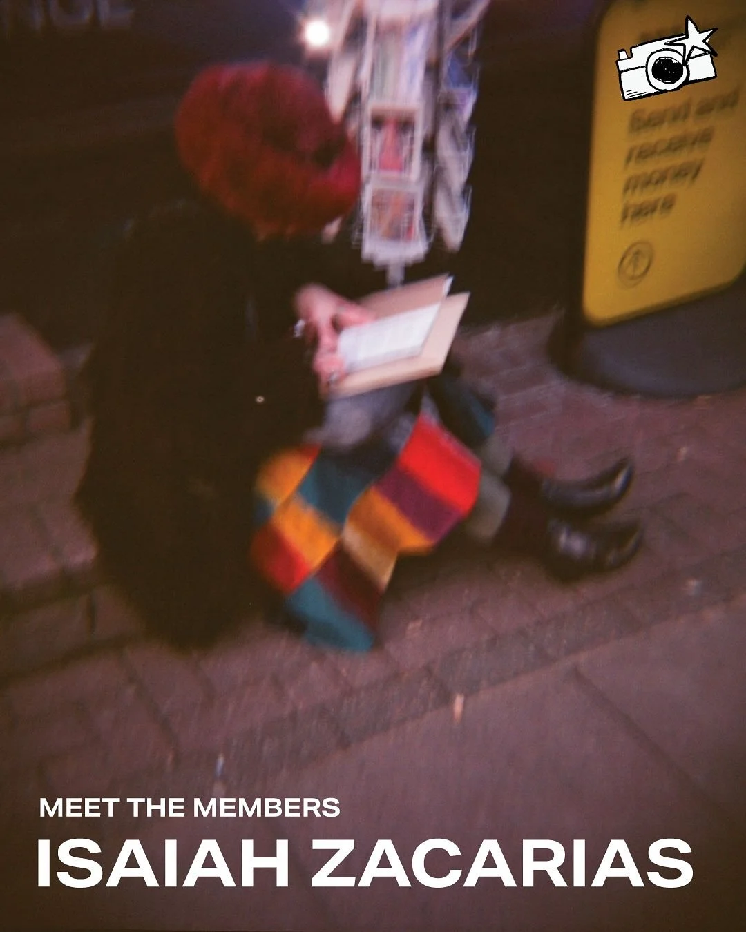 MEET THE MEMBERS - ISAIAH ZACARIAS

1. Why did you join Lakeside Darkroom?

To learn how to handprint. 

2.  What do you love most about Lakeside Darkroom

The community

3. What project are you working on at the moment

Lots of works in progress 

C