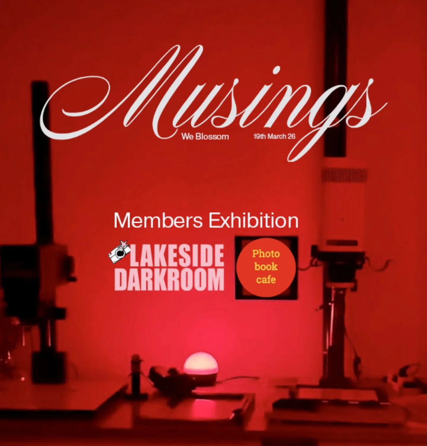 Oohhh yeah!! THE DATE and VENUE HAVE BEEN CONFIRMED

19th of March at PHOTO BOOK CAFE&nbsp;

The name of the exhibition is Musings with the subtitle: We blossom.

Everything is positive and looking towards Spring,&nbsp;openness, collaboration and gro