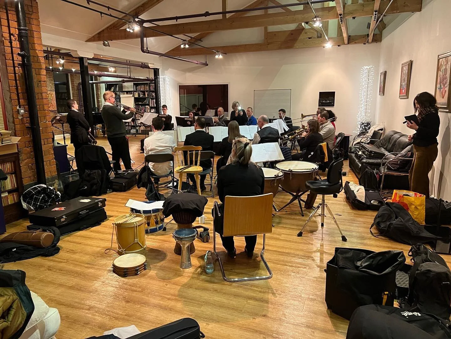 More rehearsal shots!