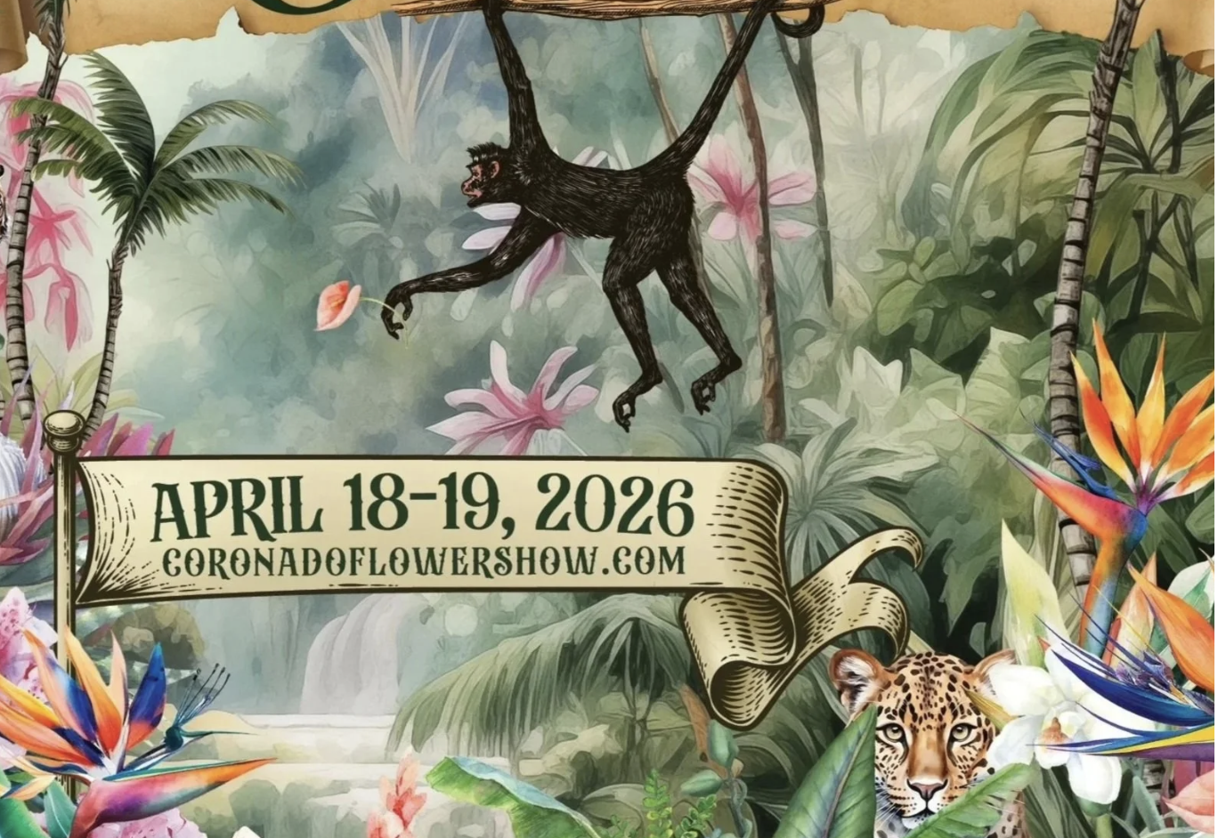 Coronado Flower Show Booth