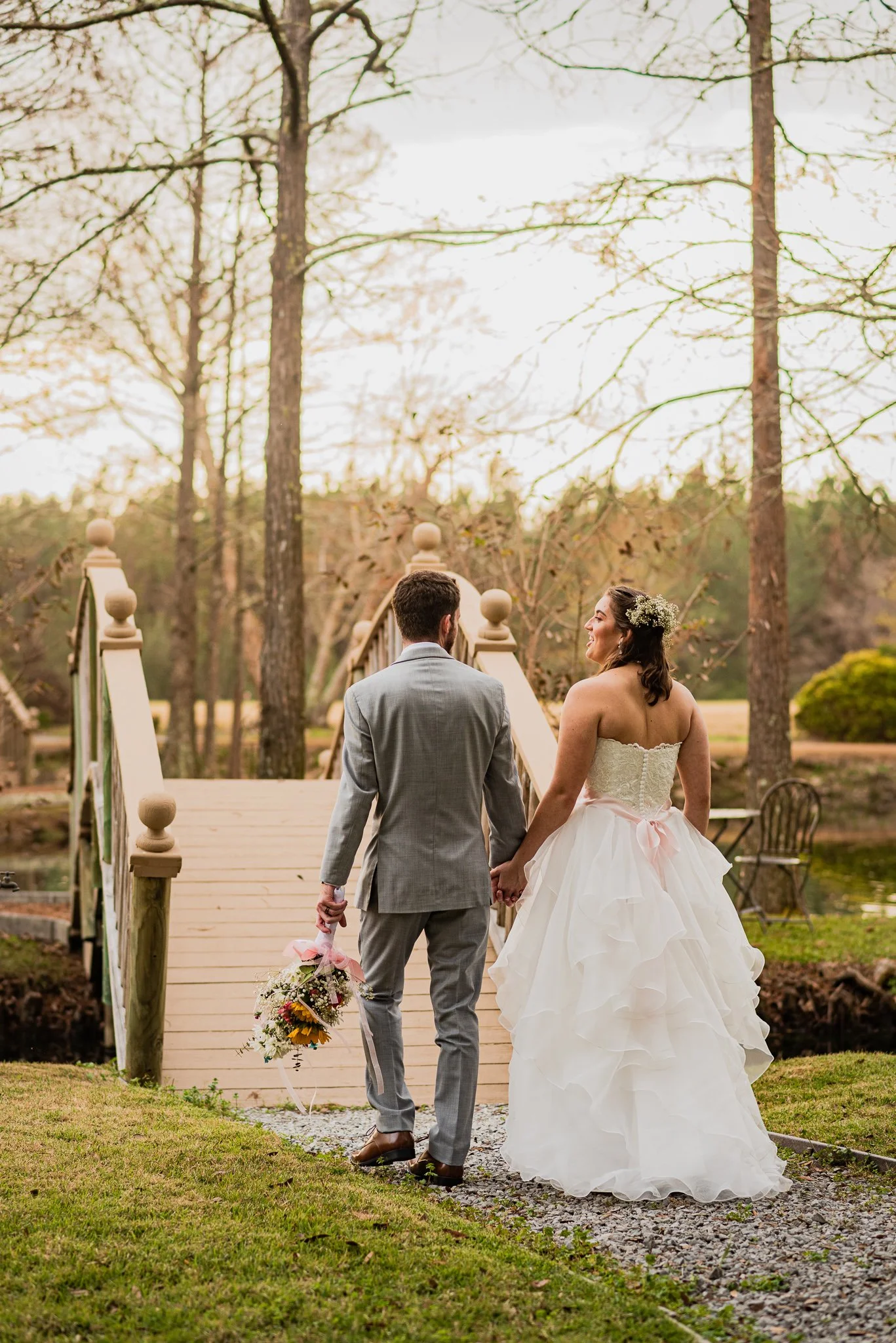 Samantha &amp; Darrin Burkhardt Pond Wedding