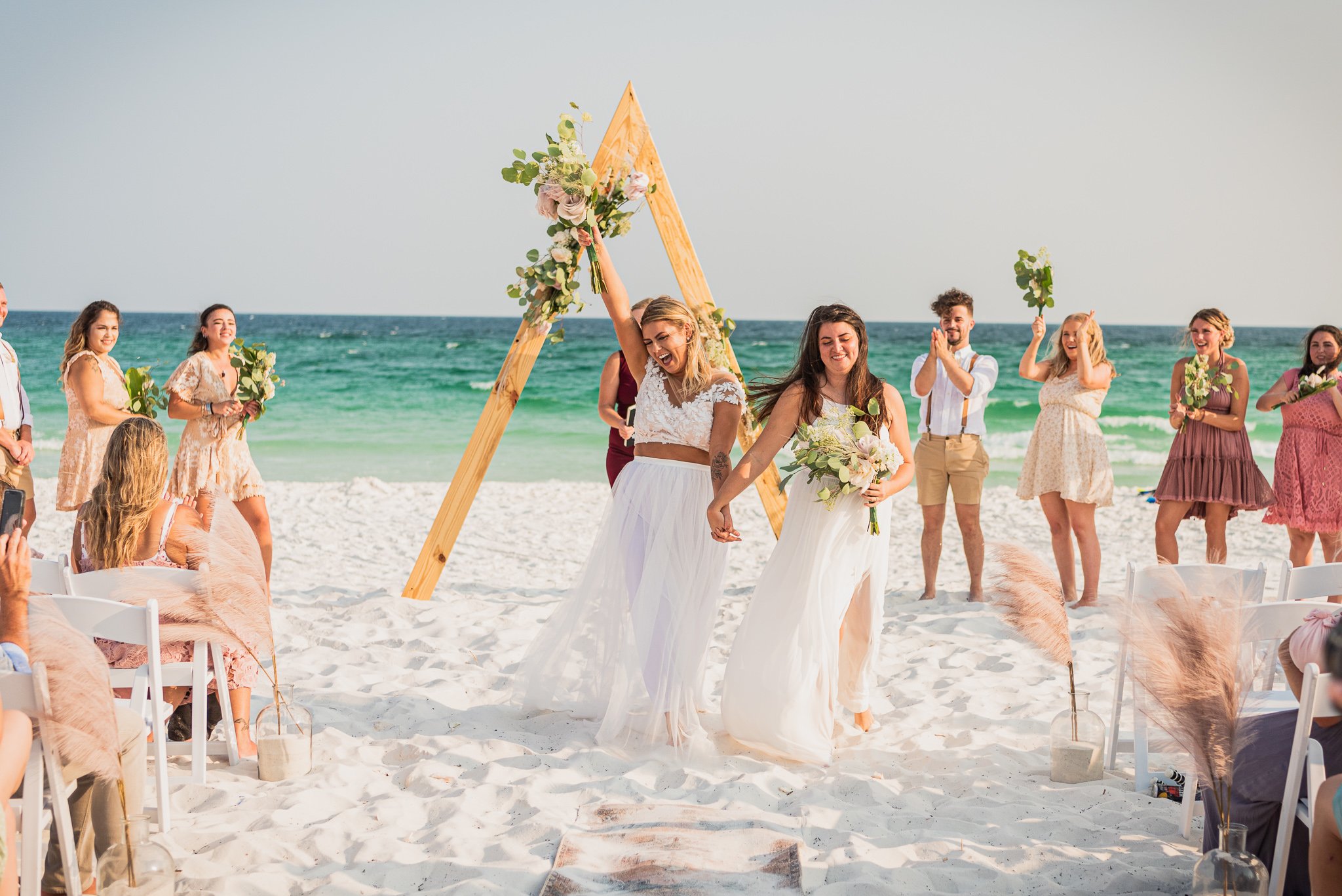 Brista + Tabatha Pensacola Beach Wedding