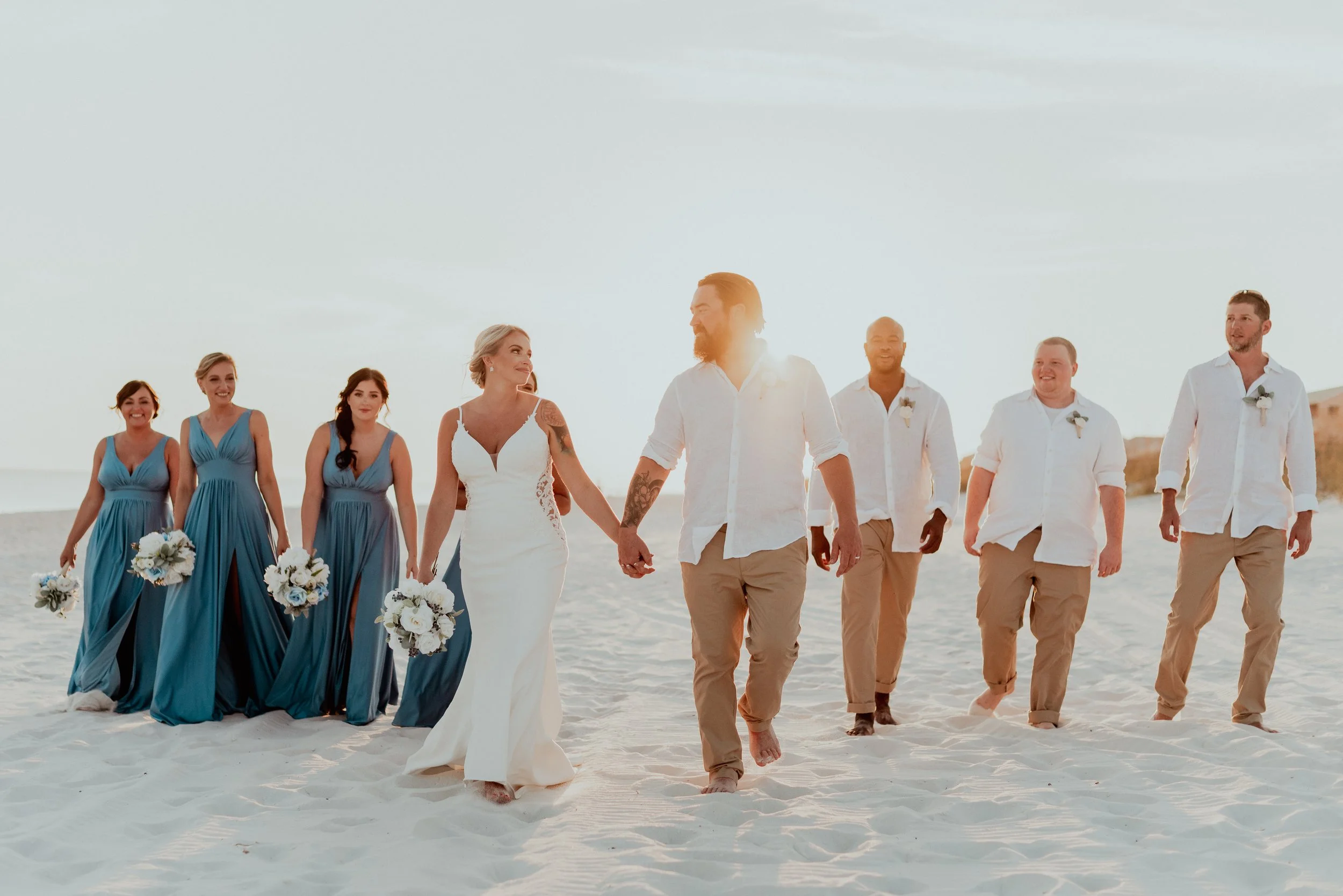 Victoria + Steve Navarre Beach Wedding