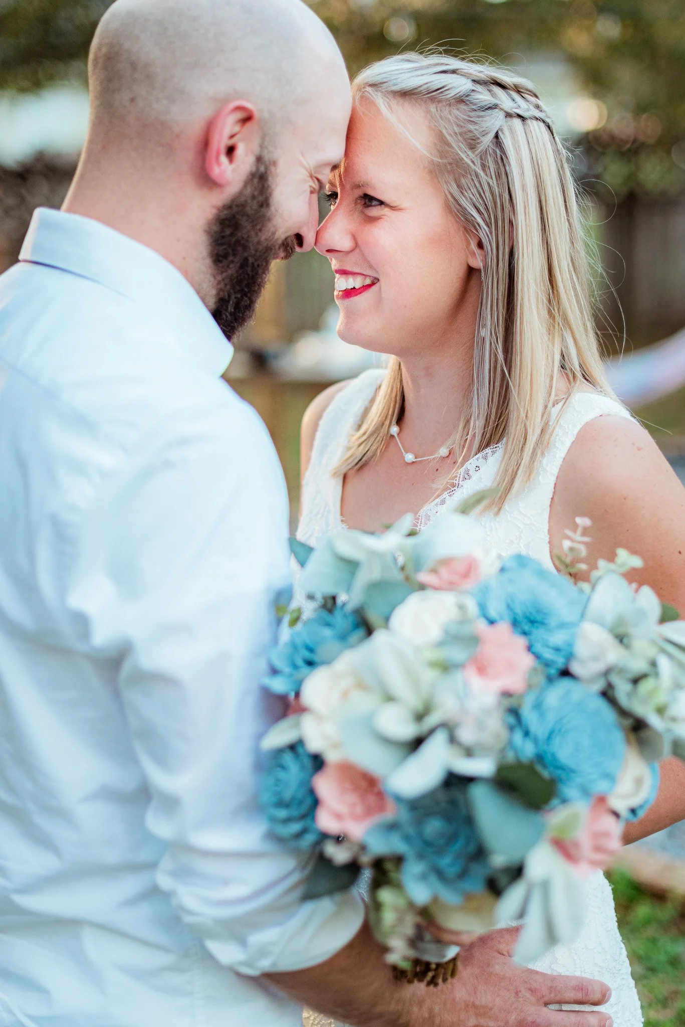 Jamie + Jake Intimate Backyard Wedding