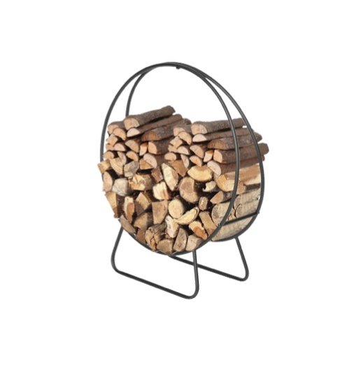 Wood fireplace holder