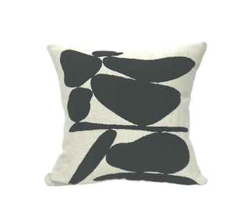 Black and white pillow