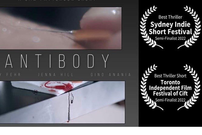 I was lucky enough to do the final mix and sound design for this great short feature.
Congrats to Cam Patterson for writing and directing Antibody.