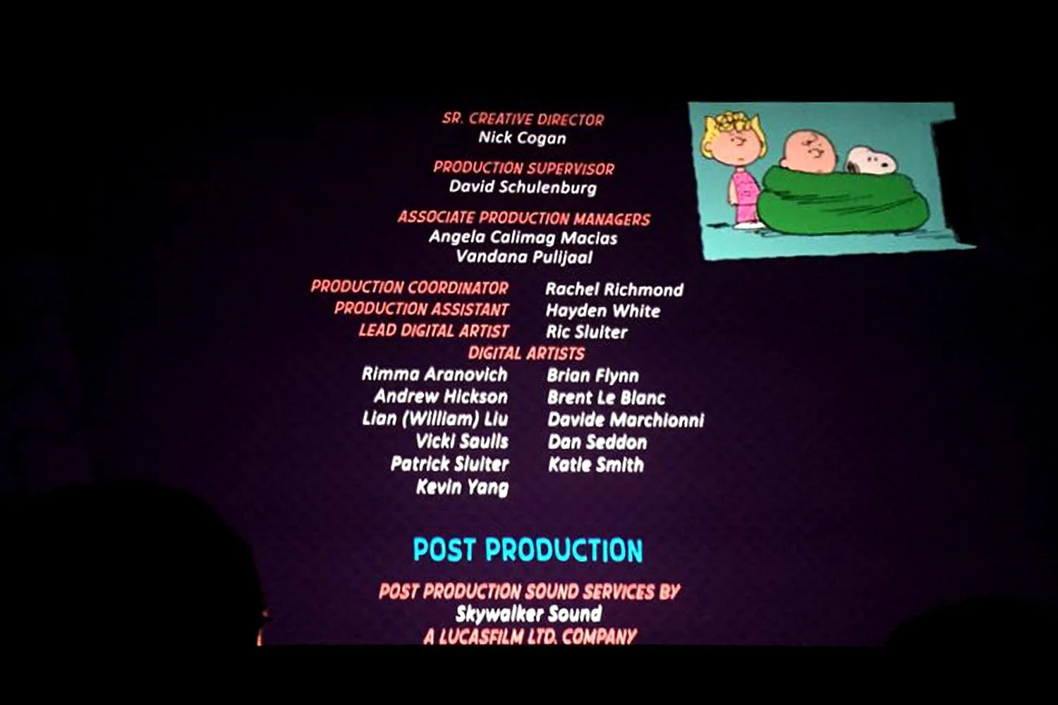 Blue Sky Studios, The Peanuts Movie, 2015, Connecticut