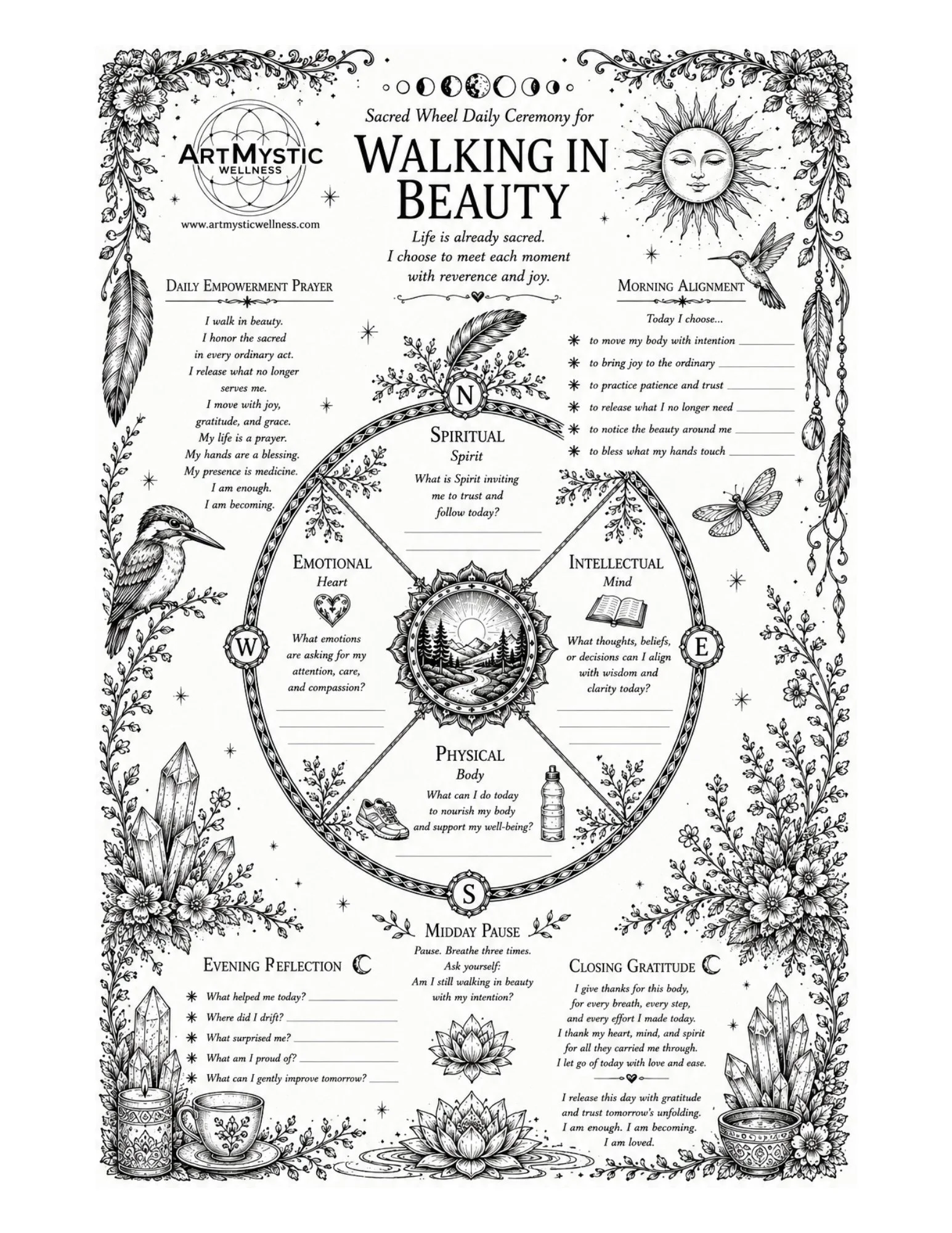 Wheel Mail Reflection for Walking in Beauty.jpg