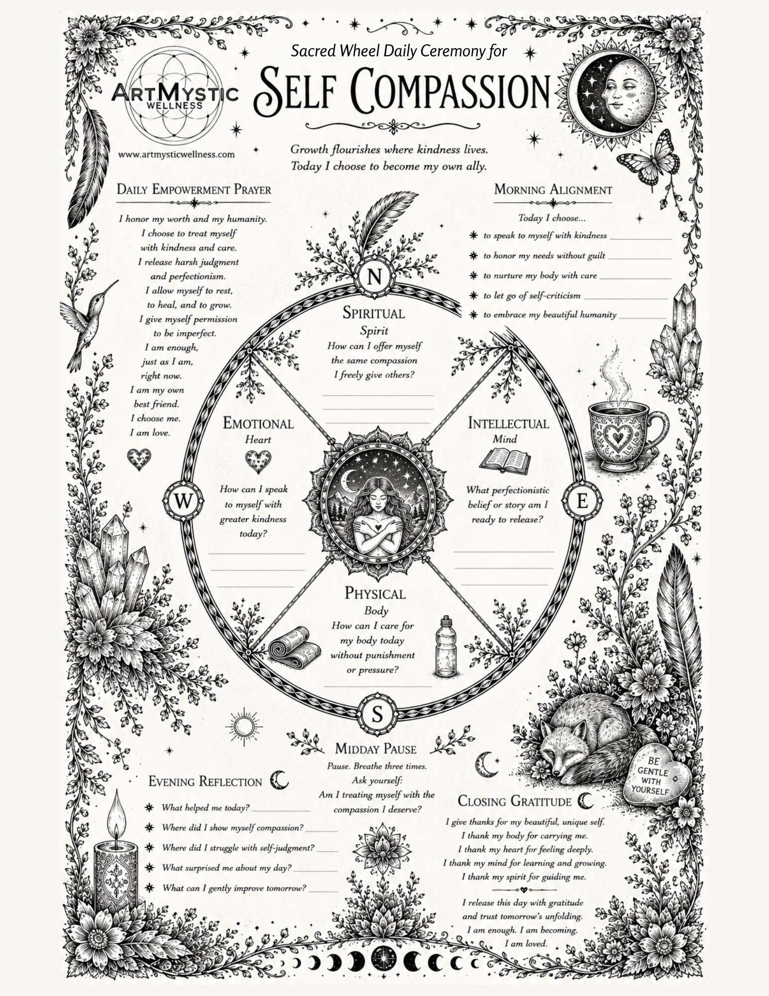 Sacred Wheel Reflection for Self Compassion.jpg