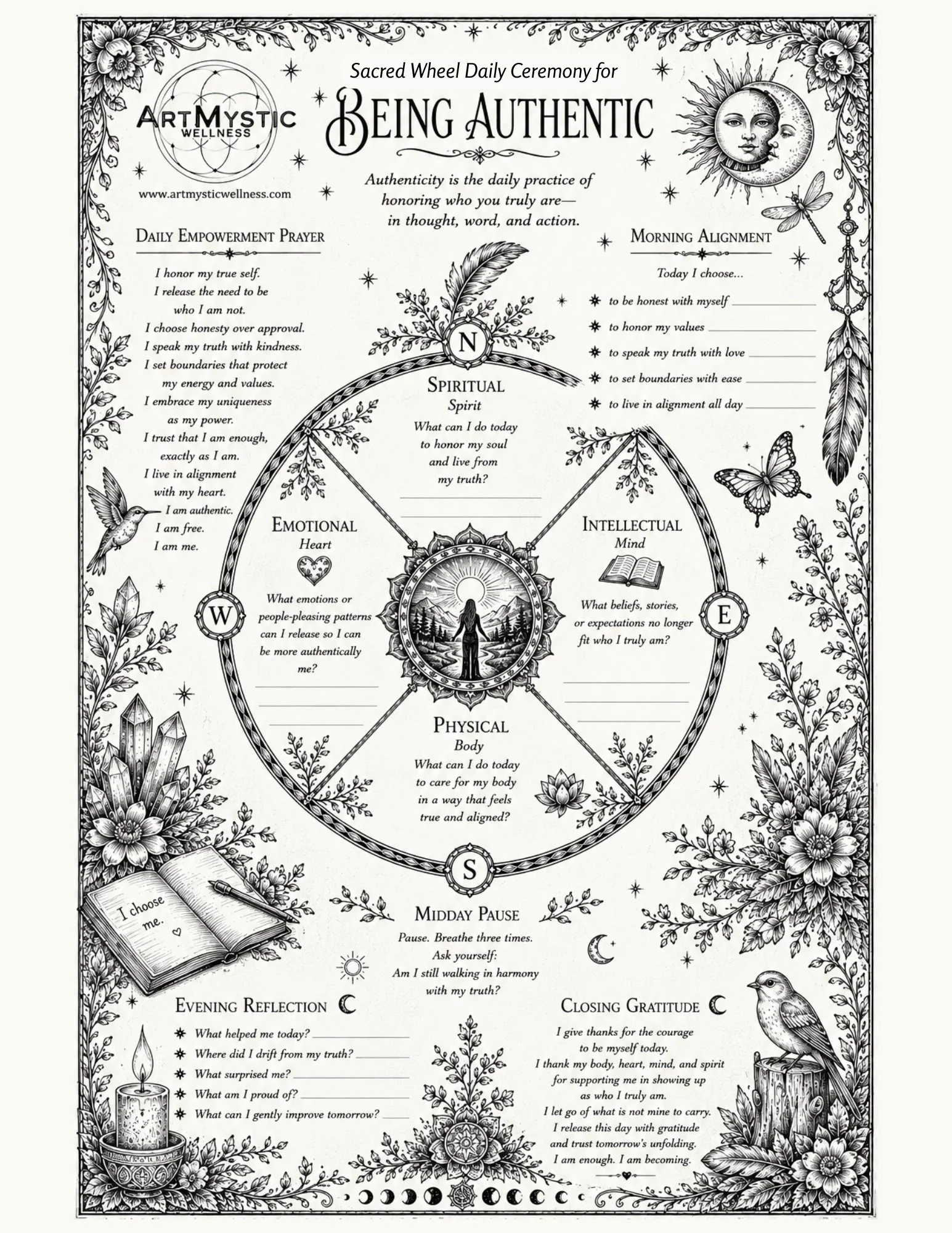Sacred Wheel Reflection for Being Authentic.jpg